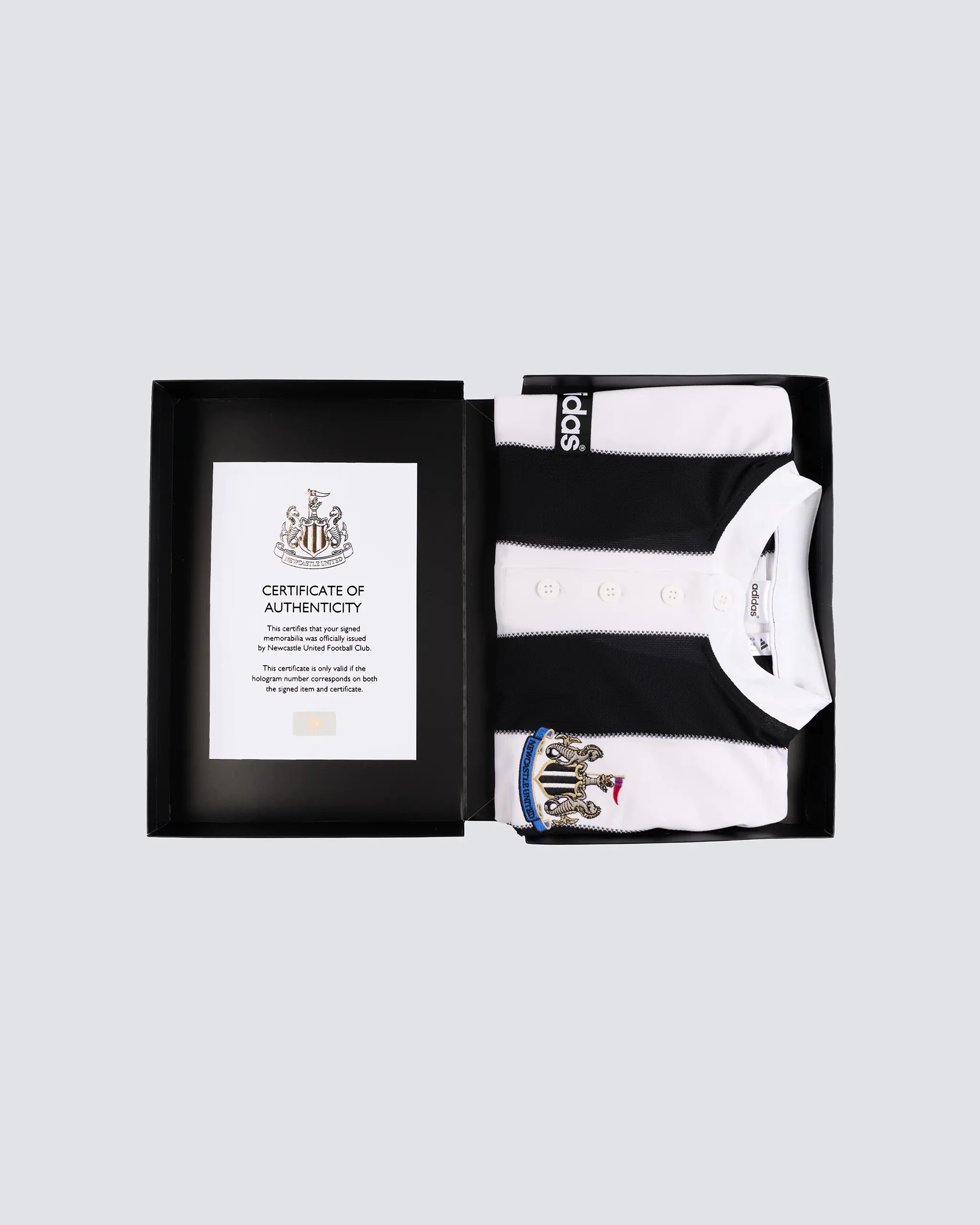 Newcastle United adidas Retro 1995-97 ASPRILLA Signed Home Shirt