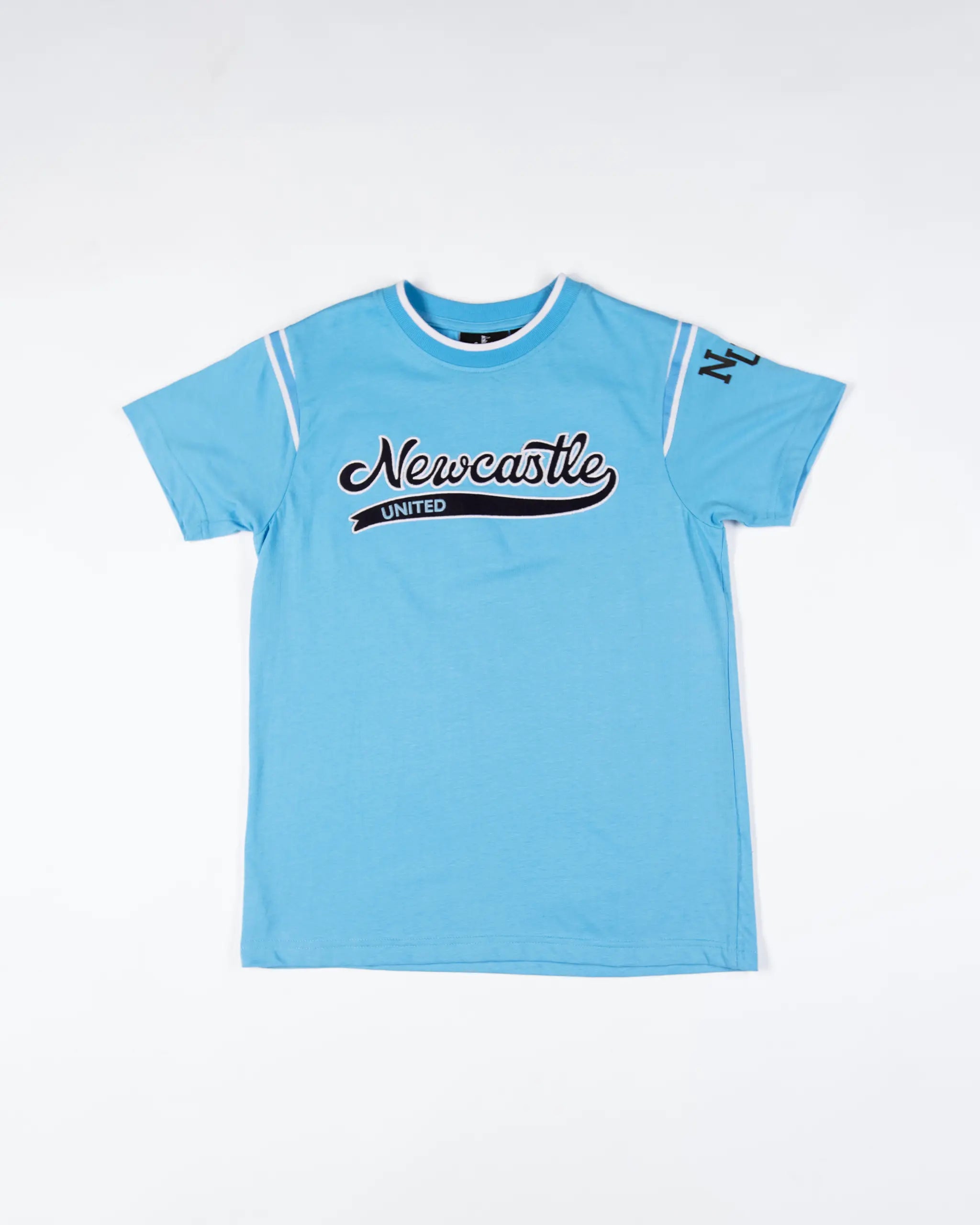 Newcastle United Kids' Blue Collegiate Tee