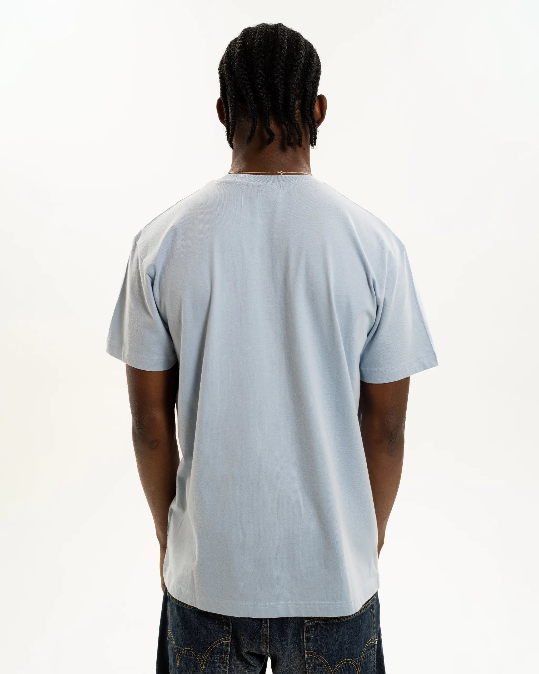 Newcastle United Men's Light Blue Pocket Detailed T-Shirt