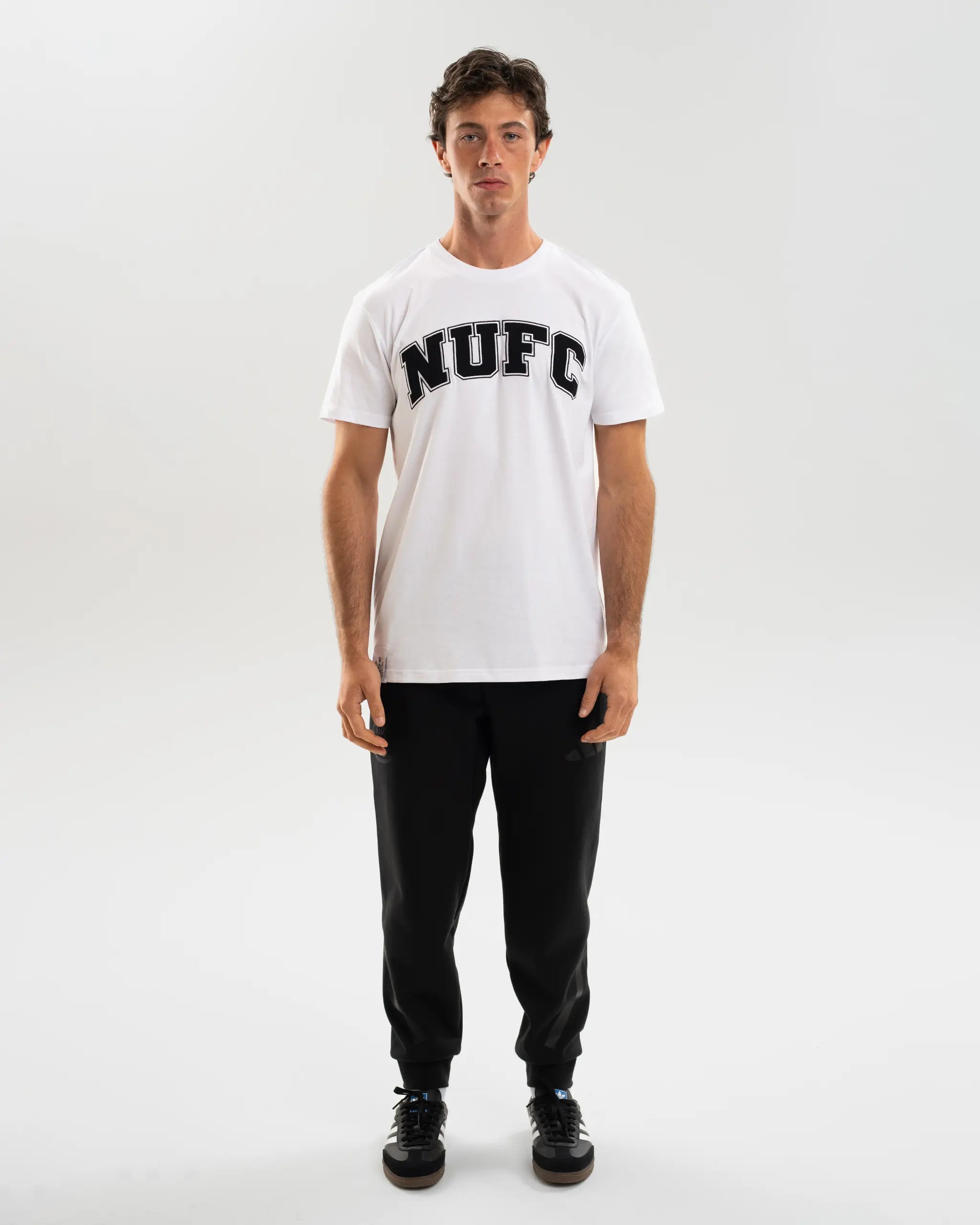 Newcastle United Adults NUFC White T-Shirt