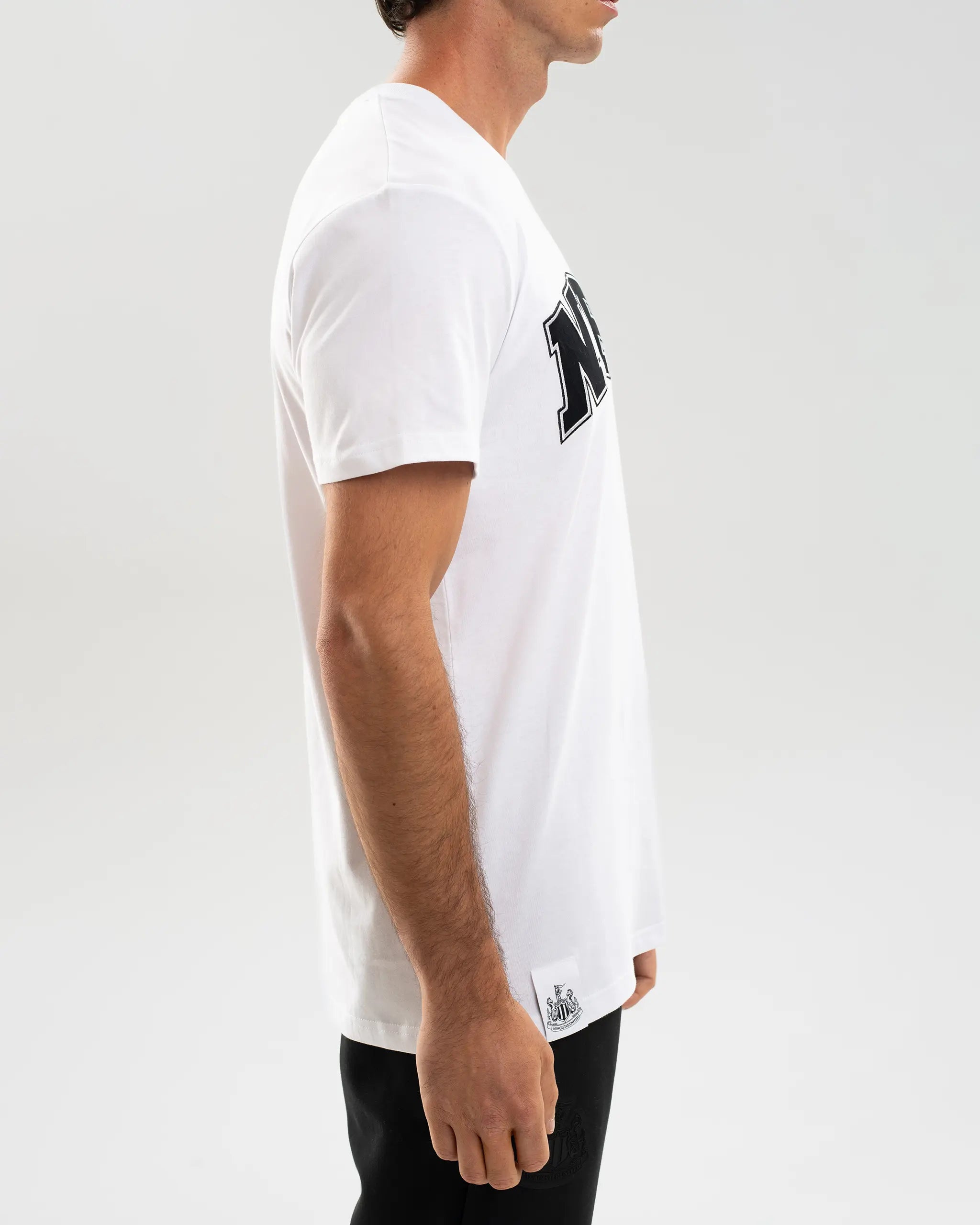 Newcastle United Adults NUFC White T-Shirt