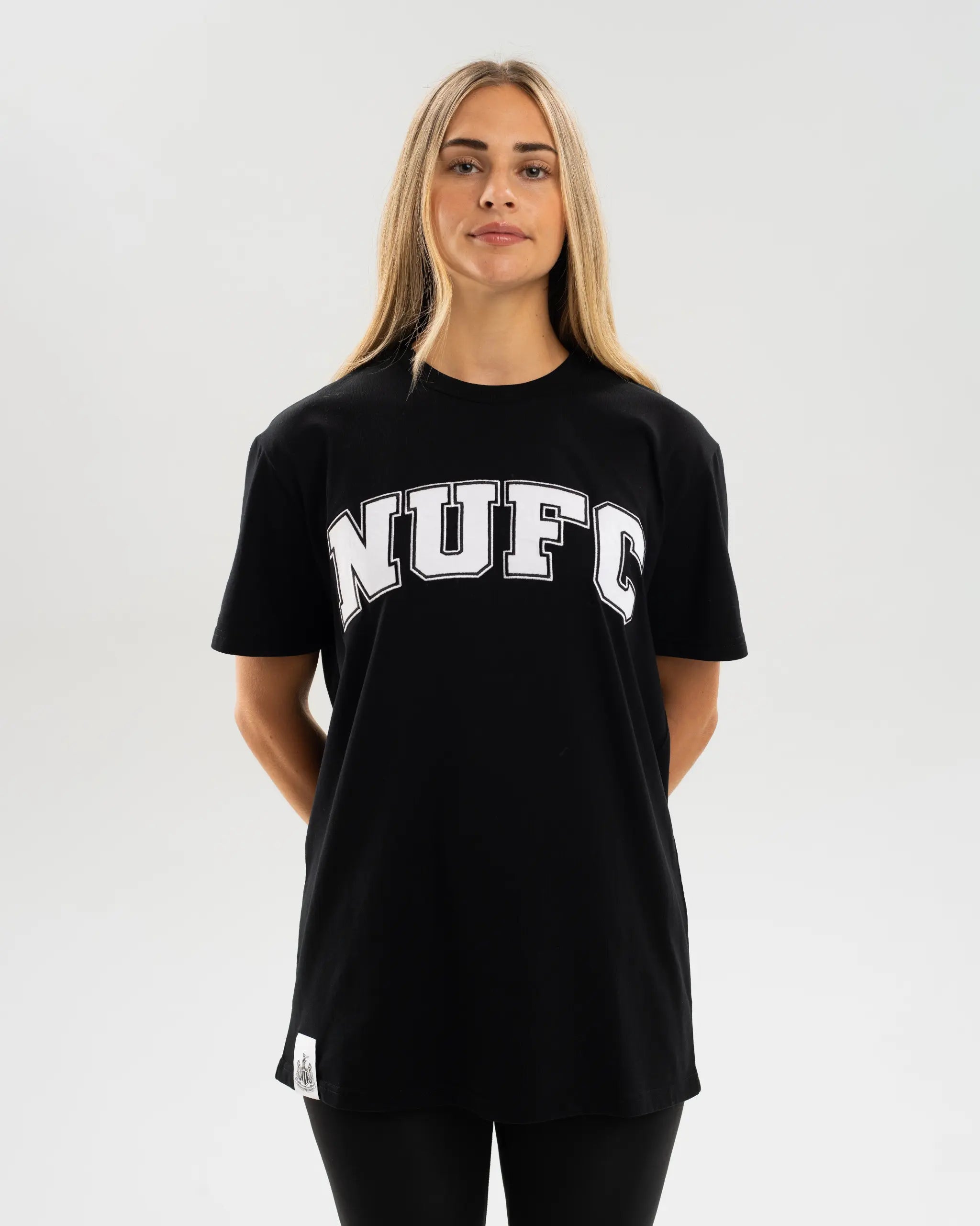 Newcastle United Adults NUFC Black T-Shirt