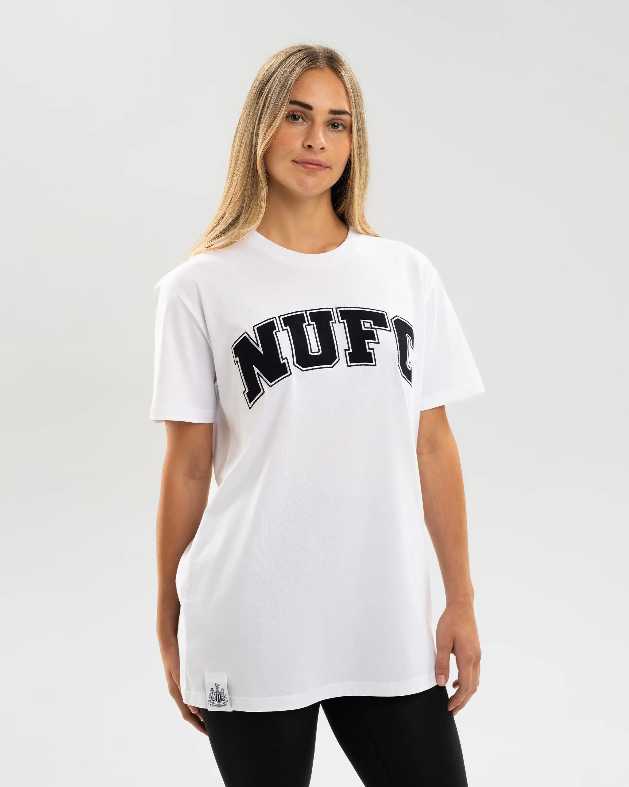 Newcastle United Adults NUFC White T-Shirt