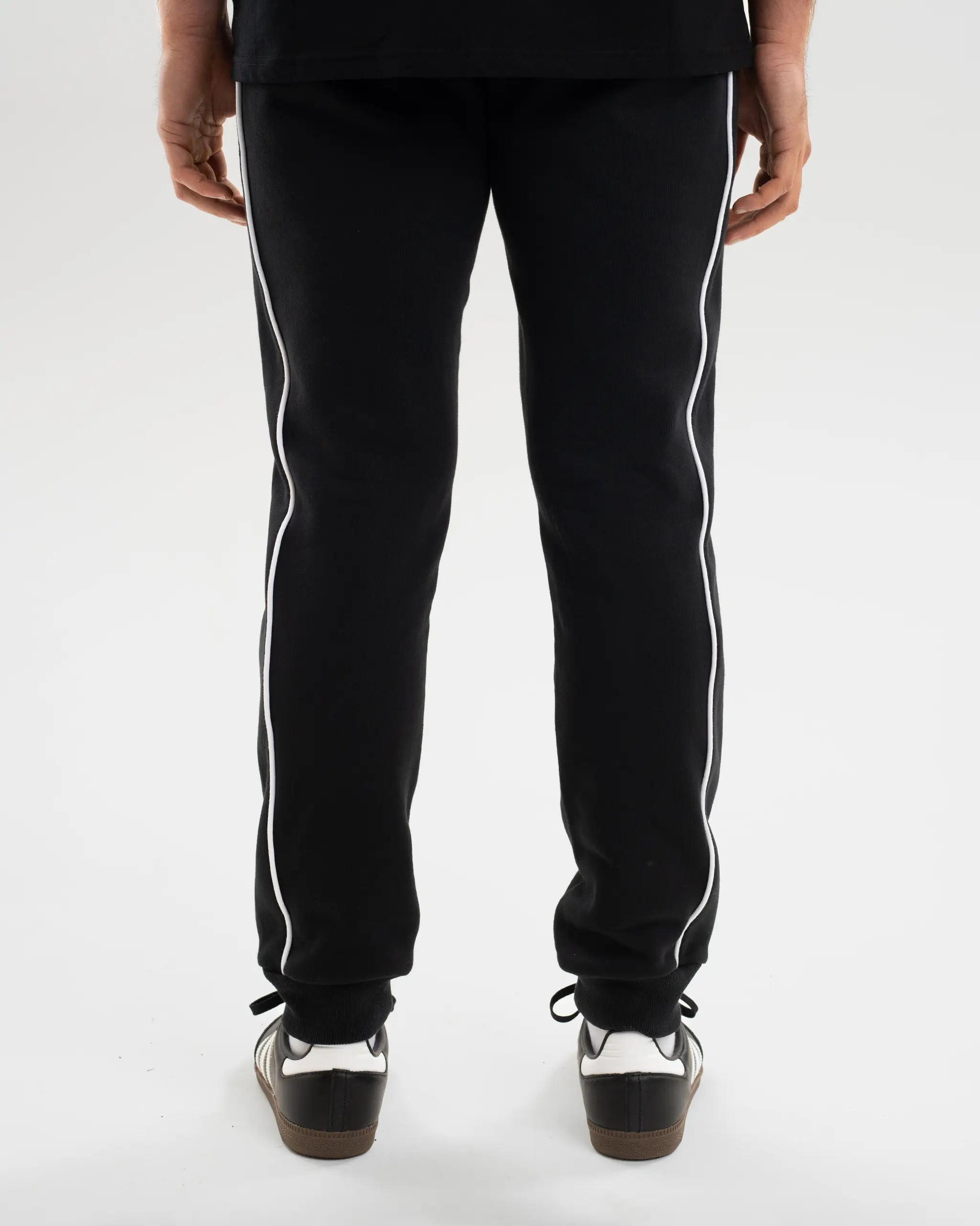 Newcastle United Men's Black Colour Block Joggers