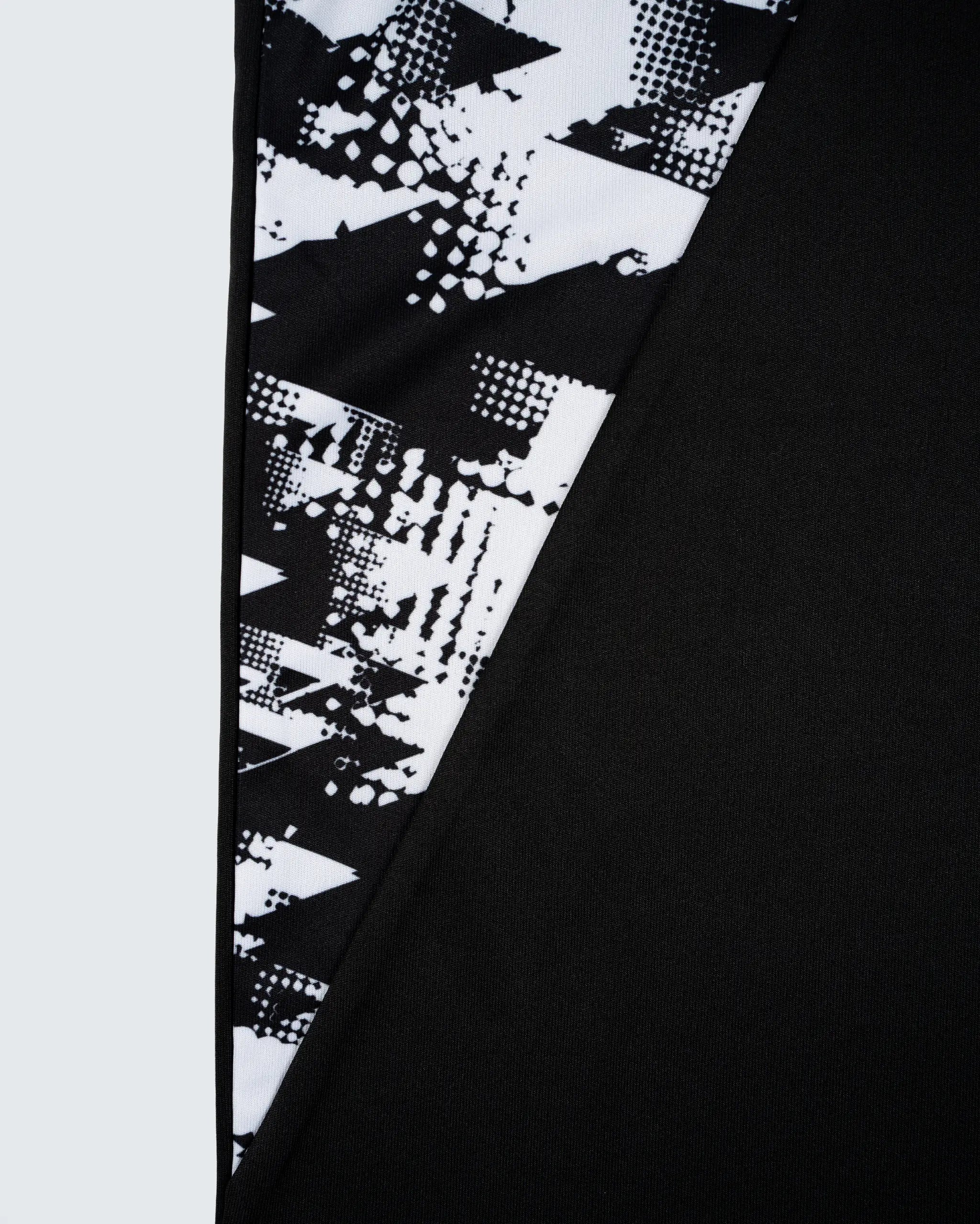 Newcastle United Kids Black Panel Camo T-Shirt