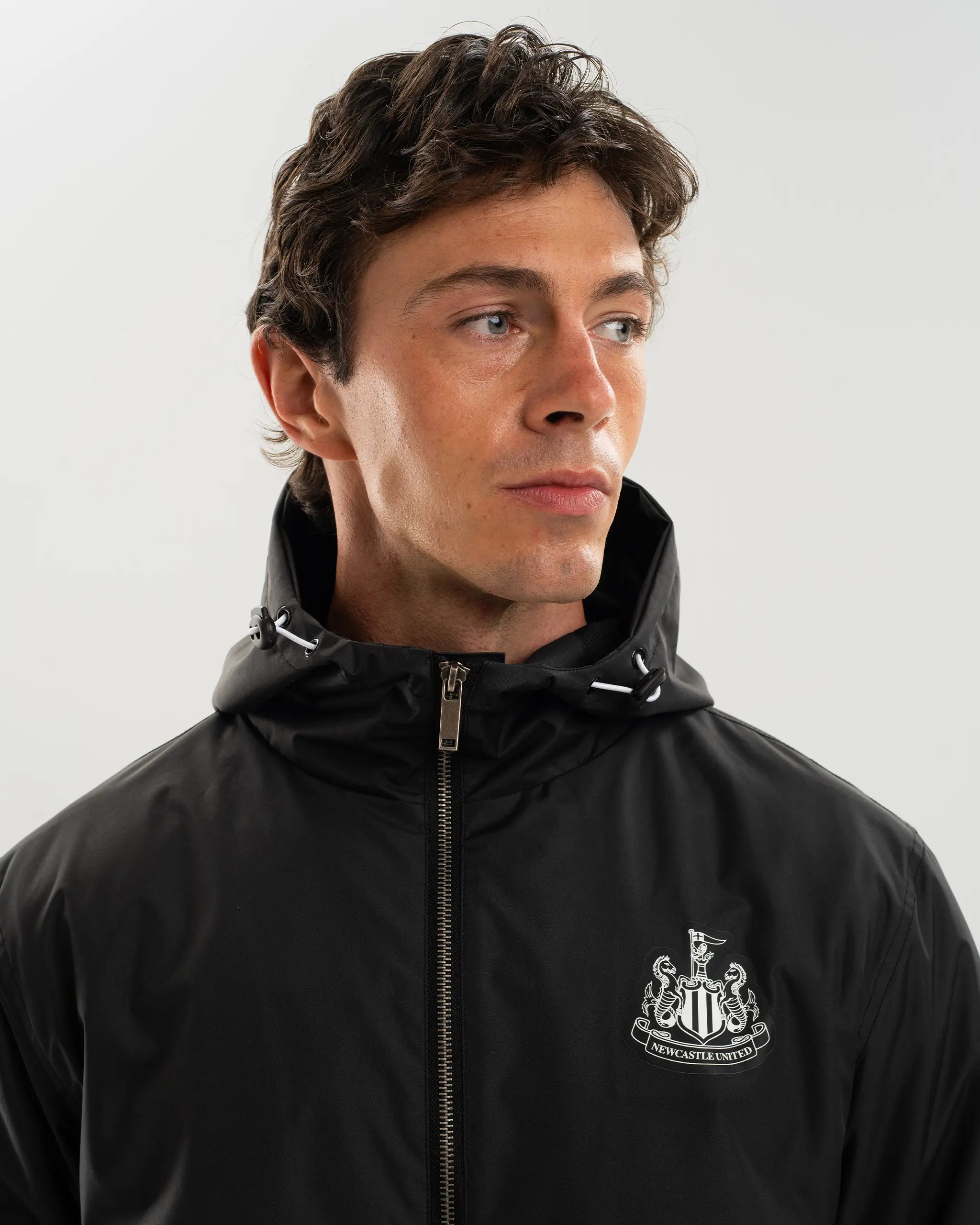 Newcastle United Men's Colour Block Shower Jacket