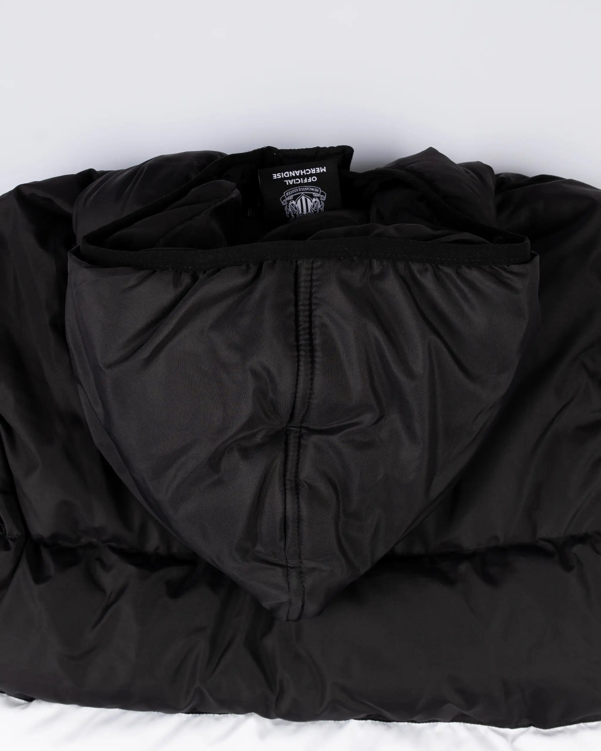Newcastle United Kids Colour Block Quilted Jacket