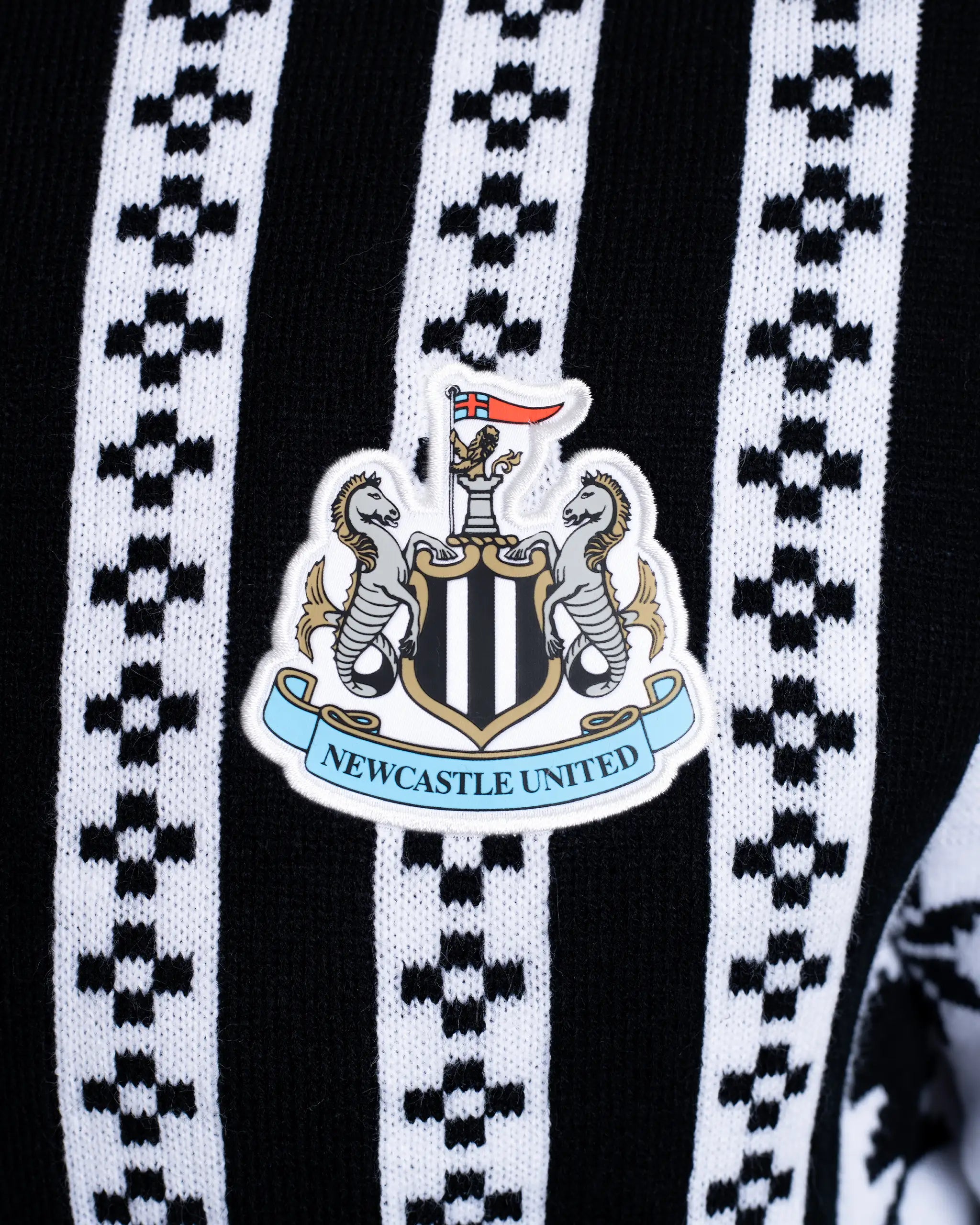 Newcastle United Striped Christmas Jumper