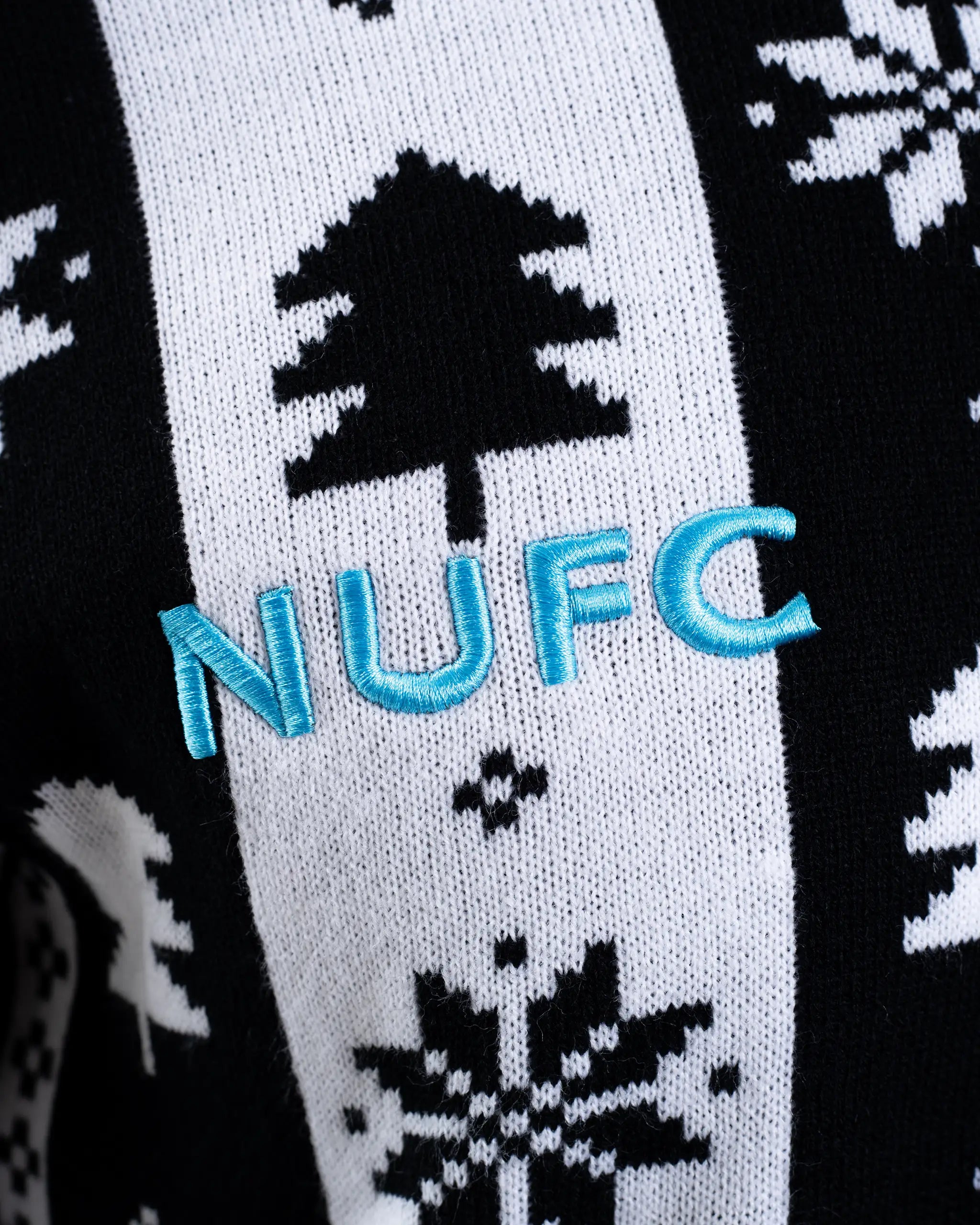 Newcastle United Striped Christmas Jumper