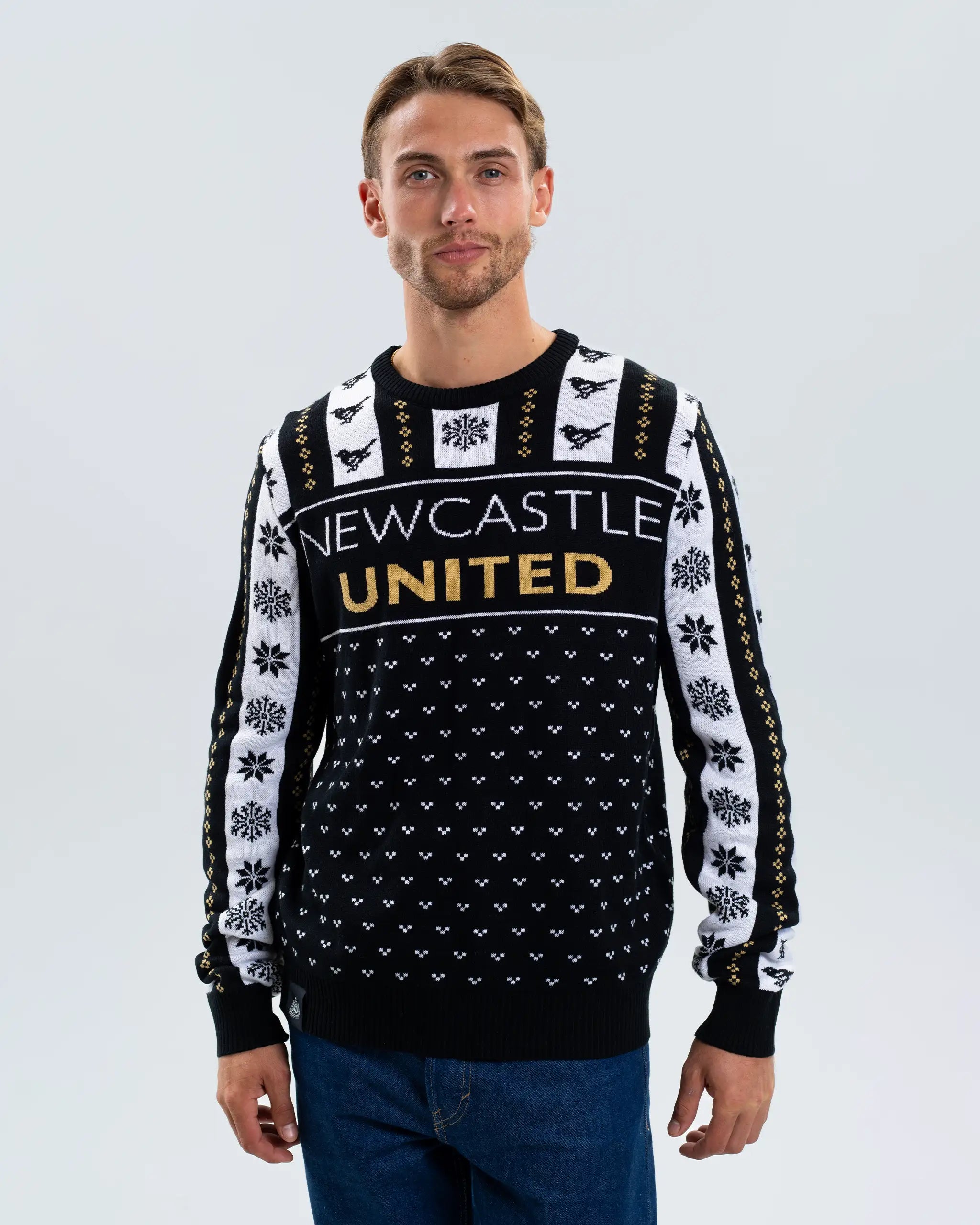Newcastle United Jingle Aal Howay Christmas Jumper