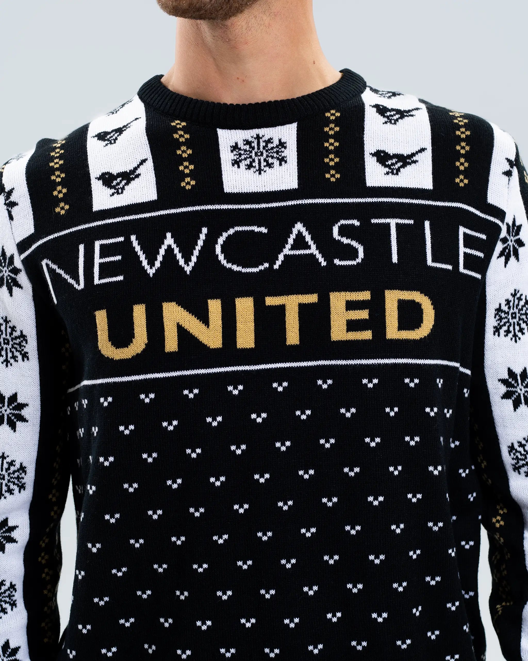 Newcastle United Jingle Aal Howay Christmas Jumper