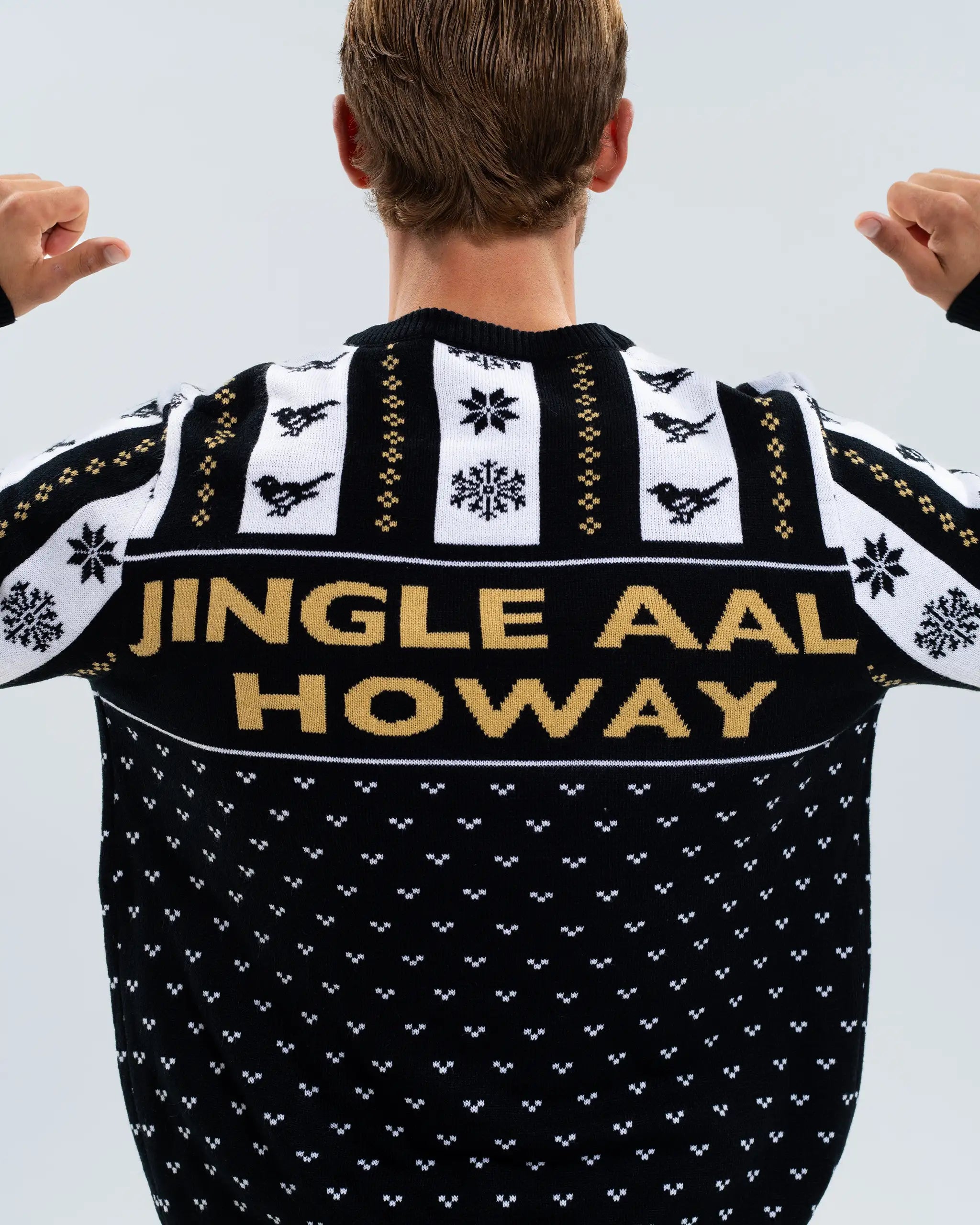 Newcastle United Jingle Aal Howay Christmas Jumper