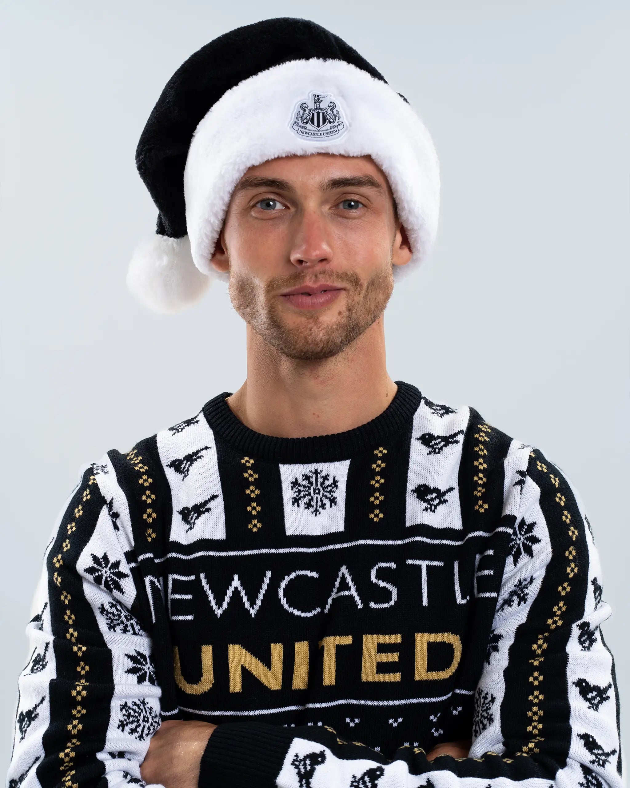 Newcastle United Jingle Aal Howay Christmas Jumper