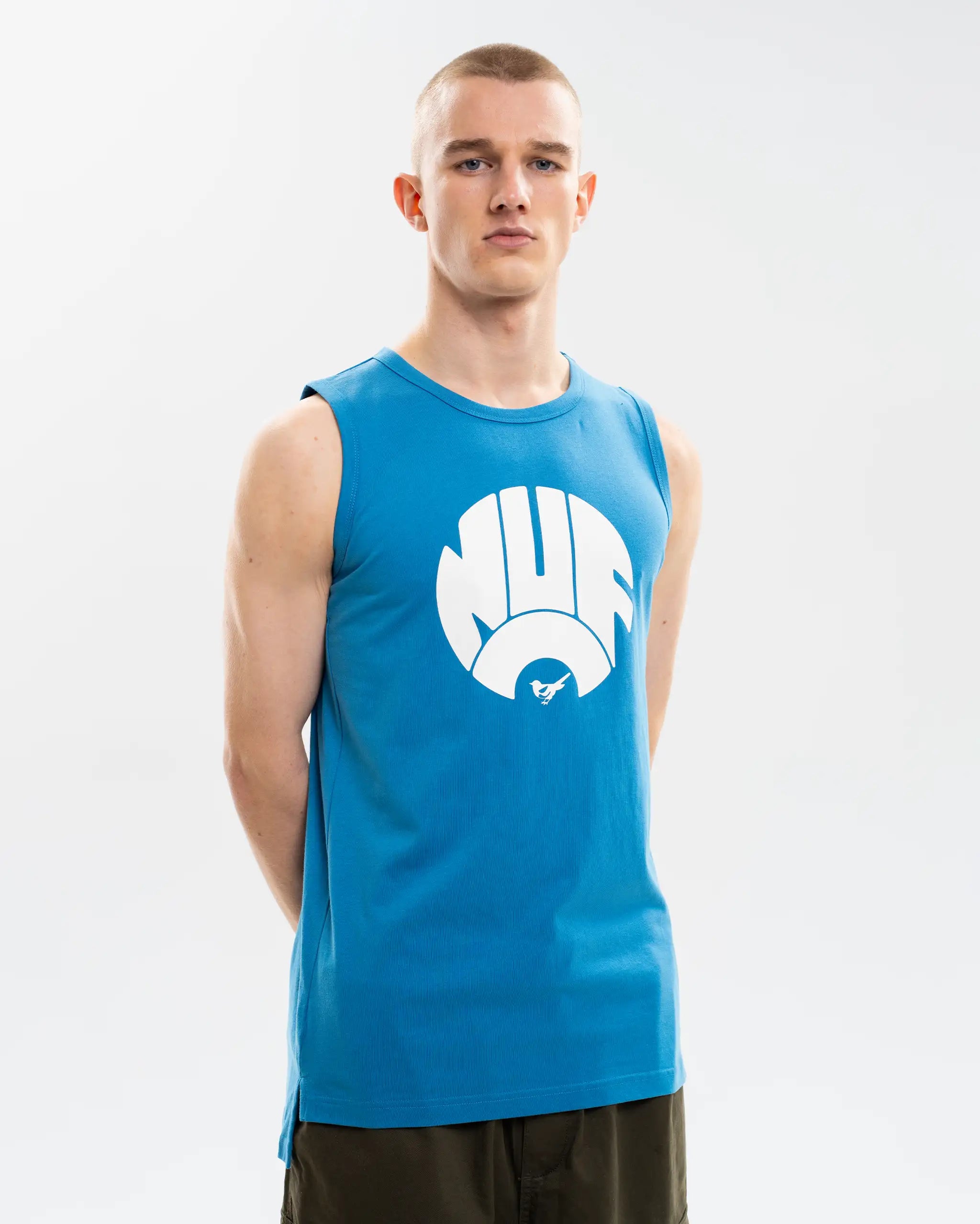 Newcastle United Men's Blue Retro Crest Vest