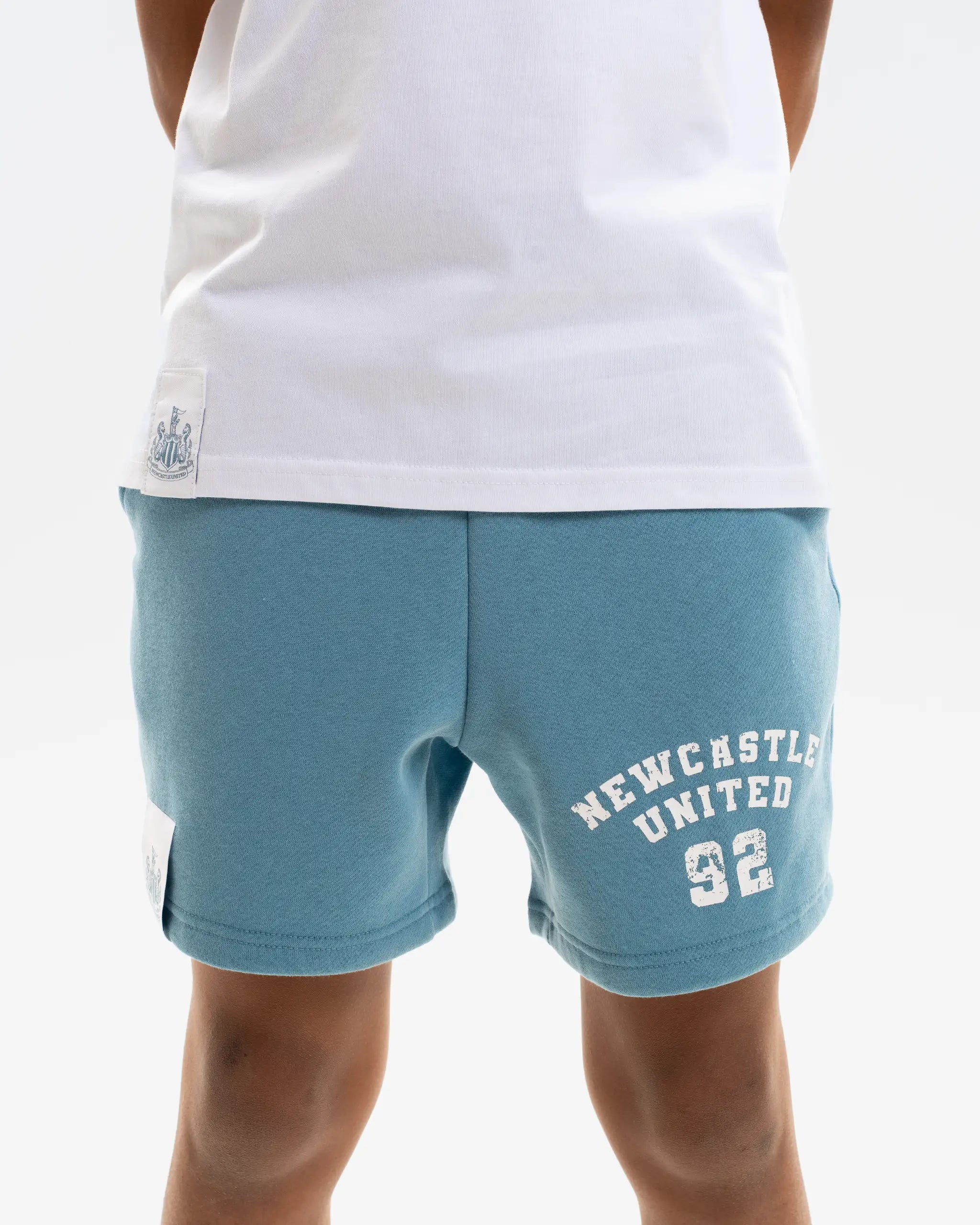 Newcastle United Boy's Blue Sweatshorts