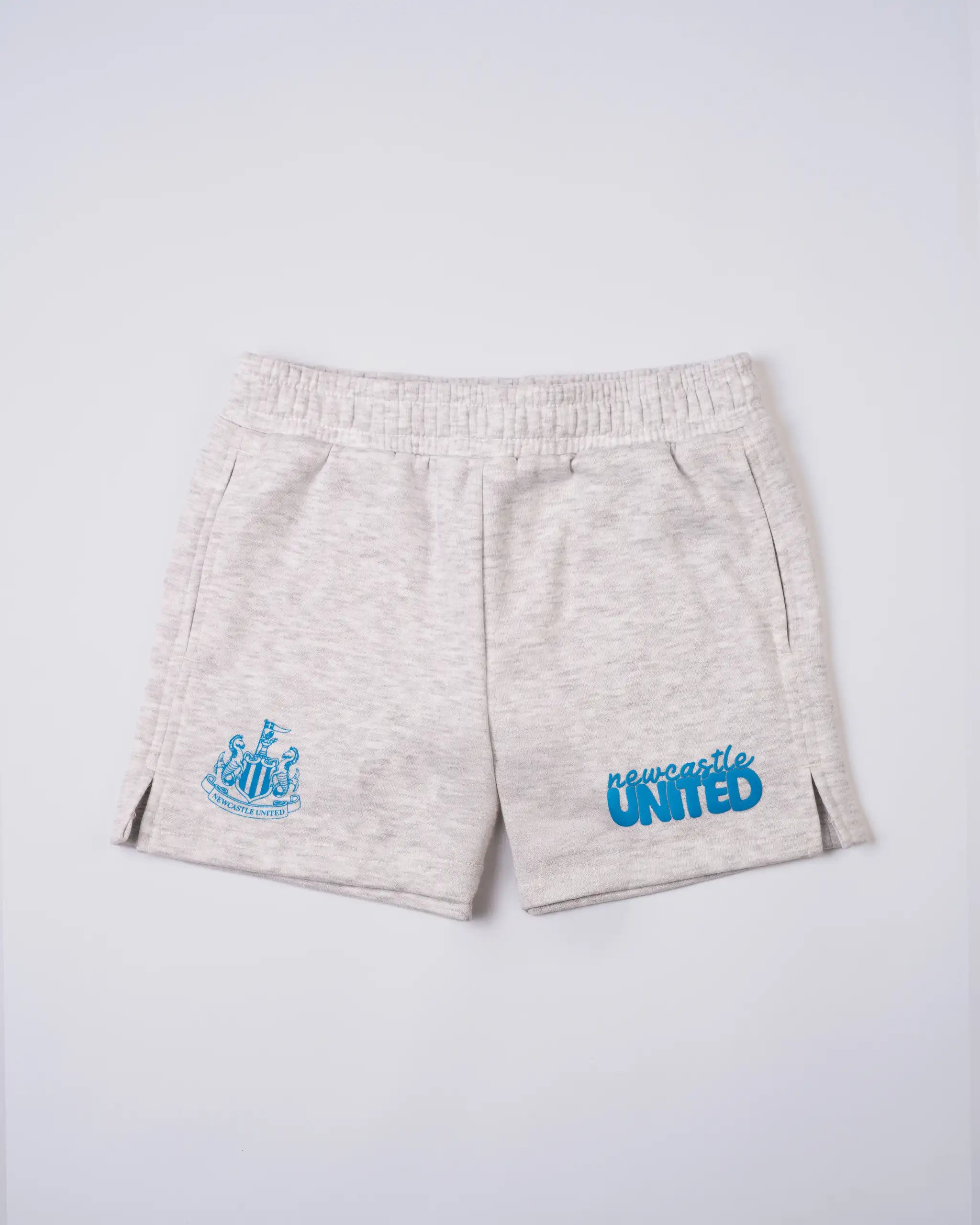 Newcastle United Girl's Grey Sweatshorts