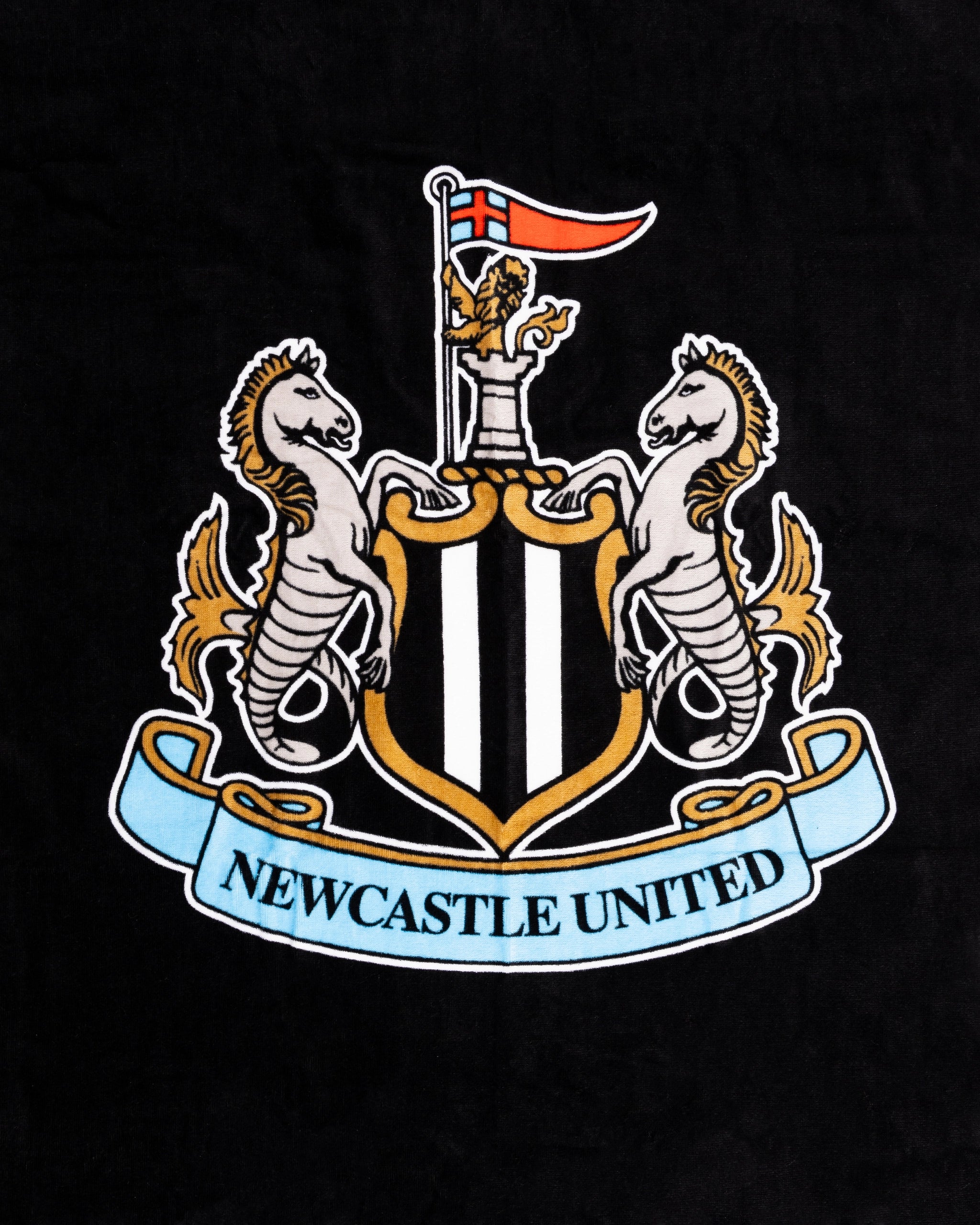 Newcastle United Coloured Crest Beach Towel