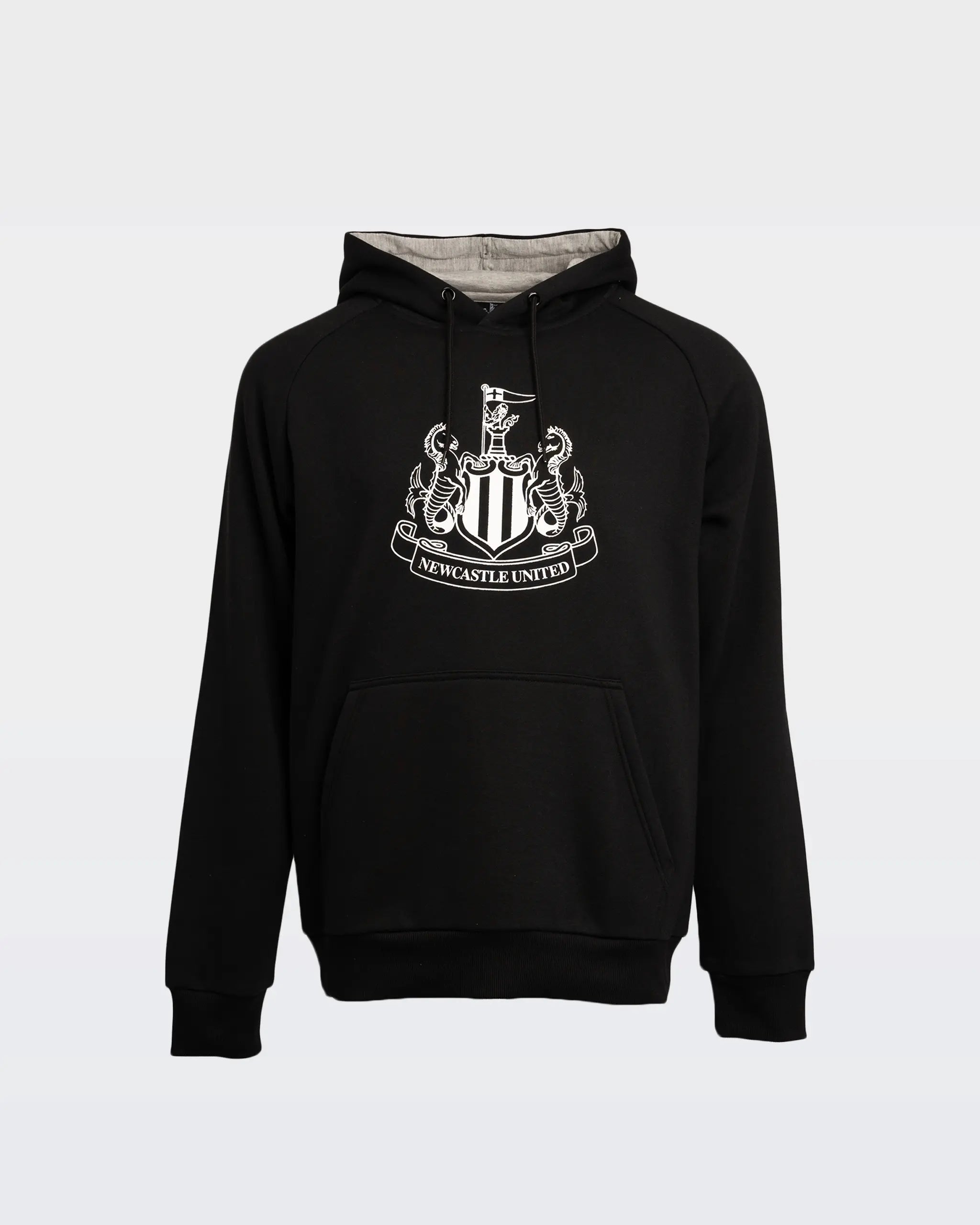 Newcastle United Kids' Black Raglan Hoodie