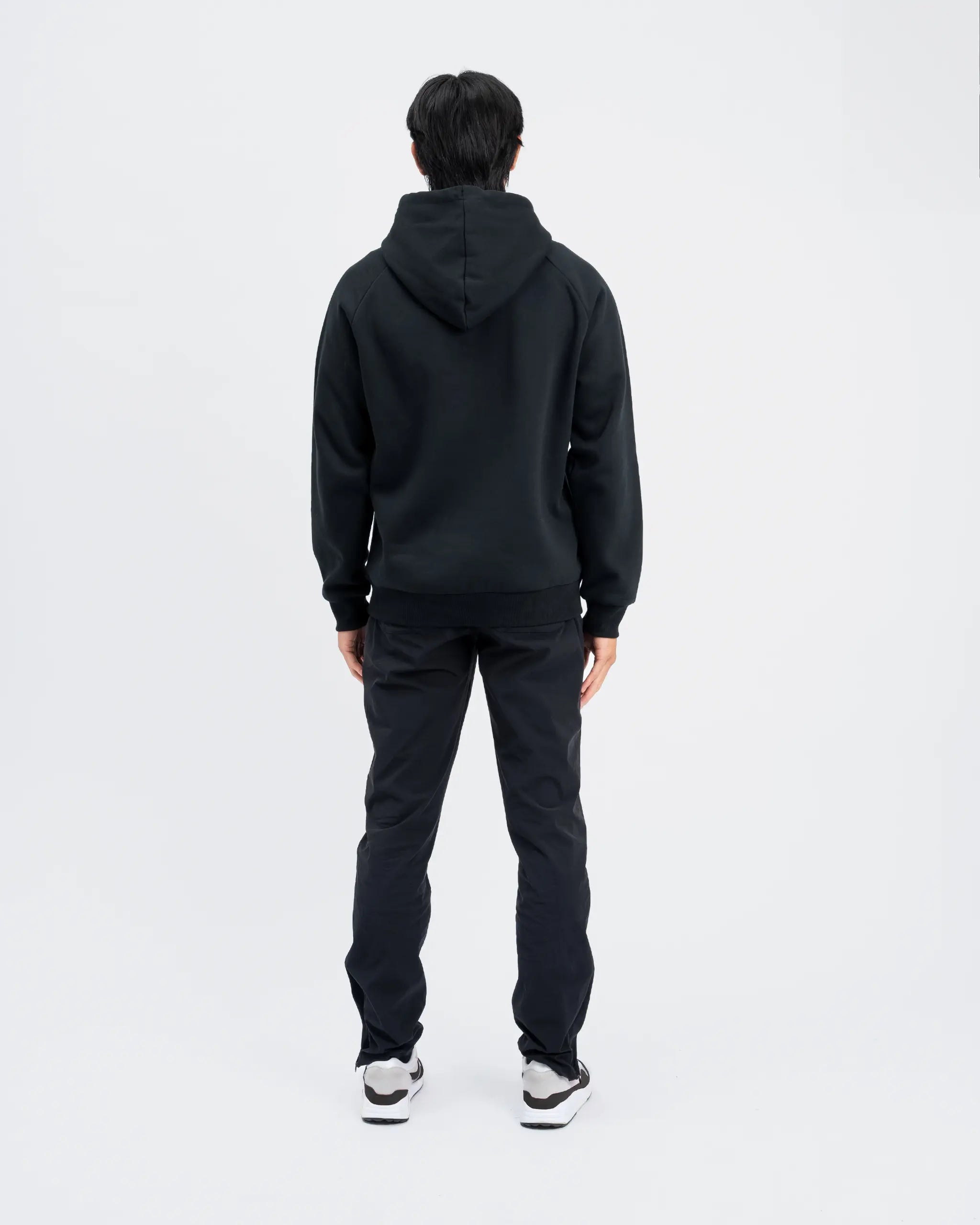 Newcastle United Men's Black Raglan Hoodie