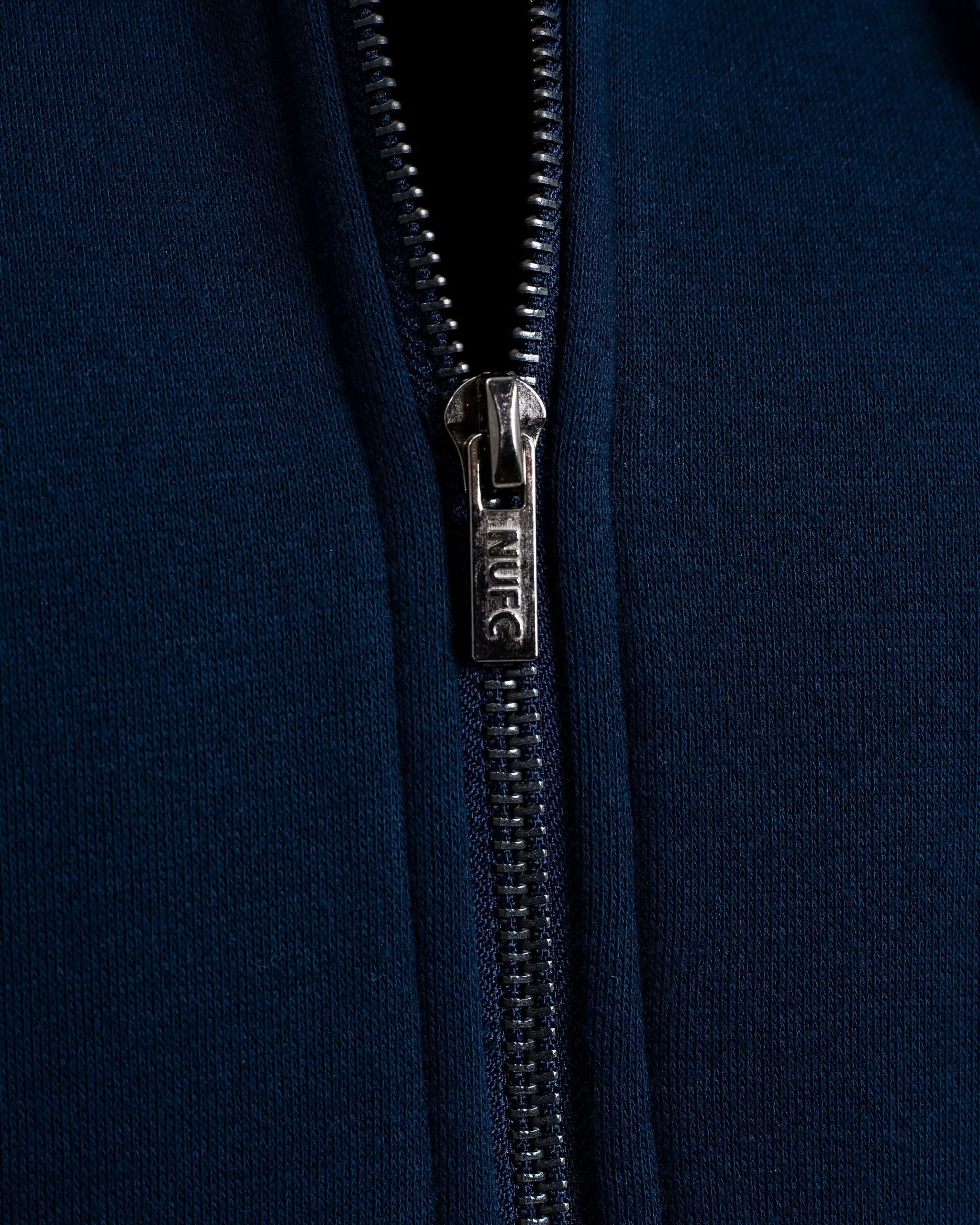 Newcastle United Men's Navy Terrace Full Zip Hoodie