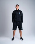 Newcastle United Men's Black Terrace Fleece Shorts