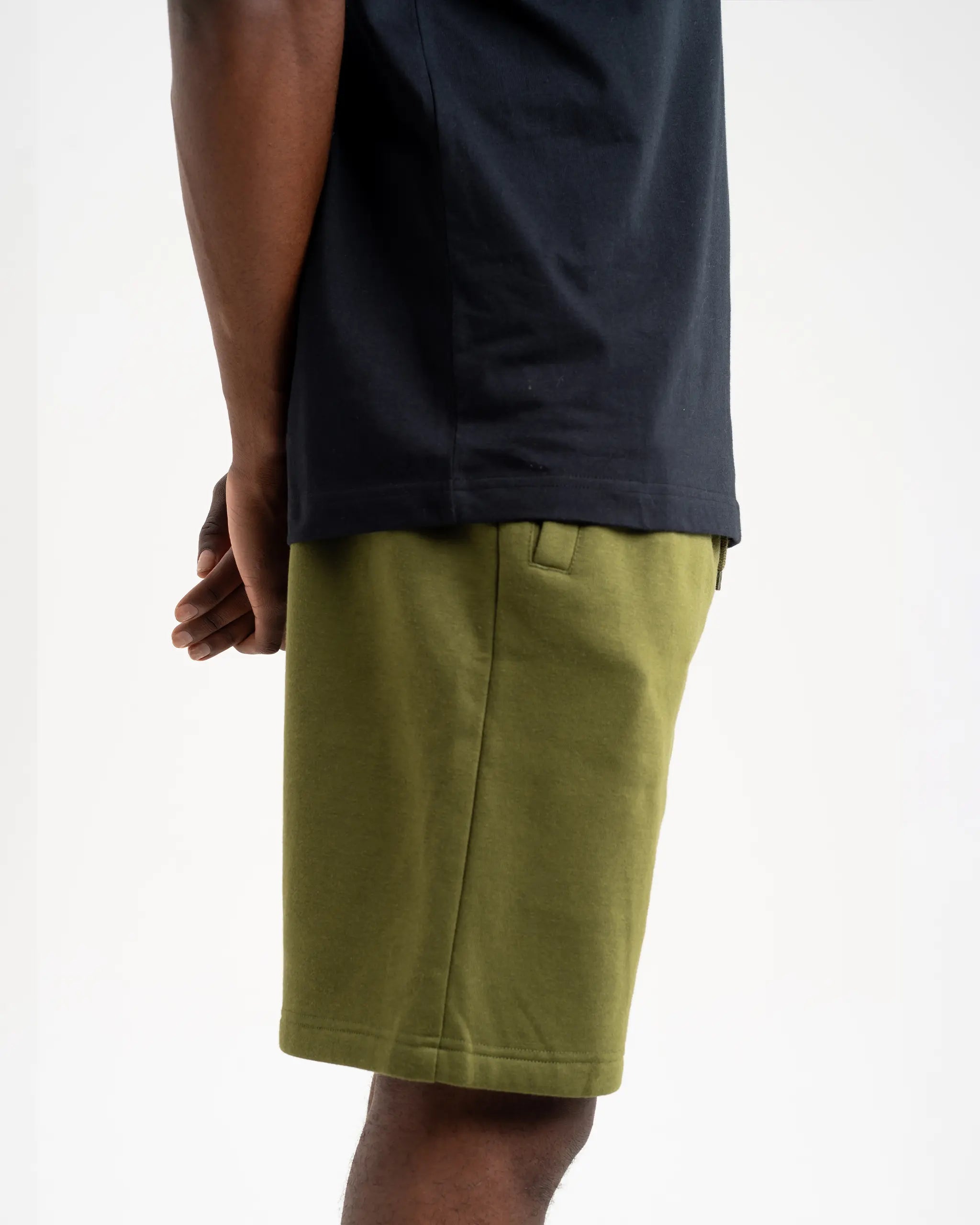 Newcastle United Men's Khaki Terrace Fleece Shorts