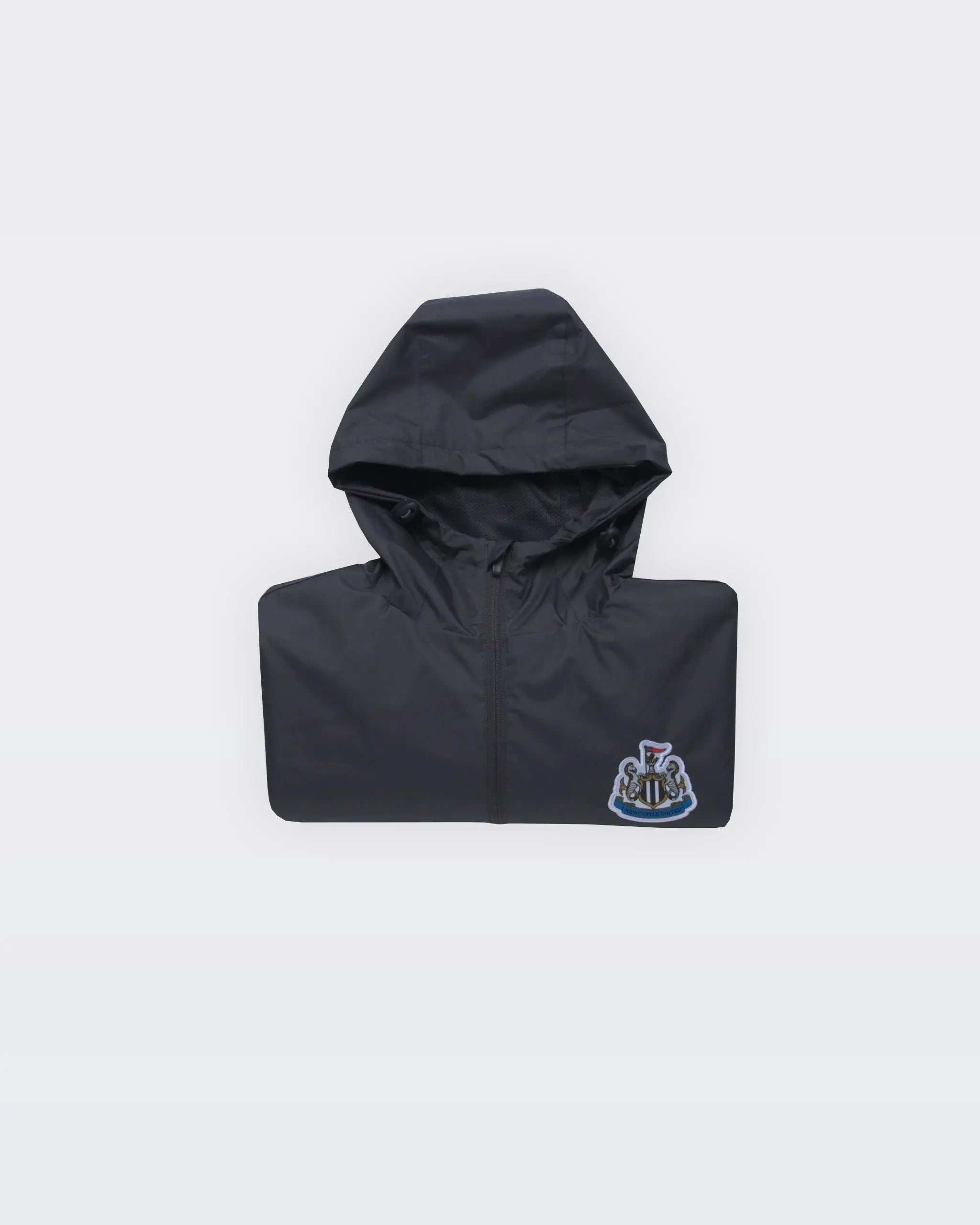 Newcastle United Men's Charcoal Terrace Shower Jacket
