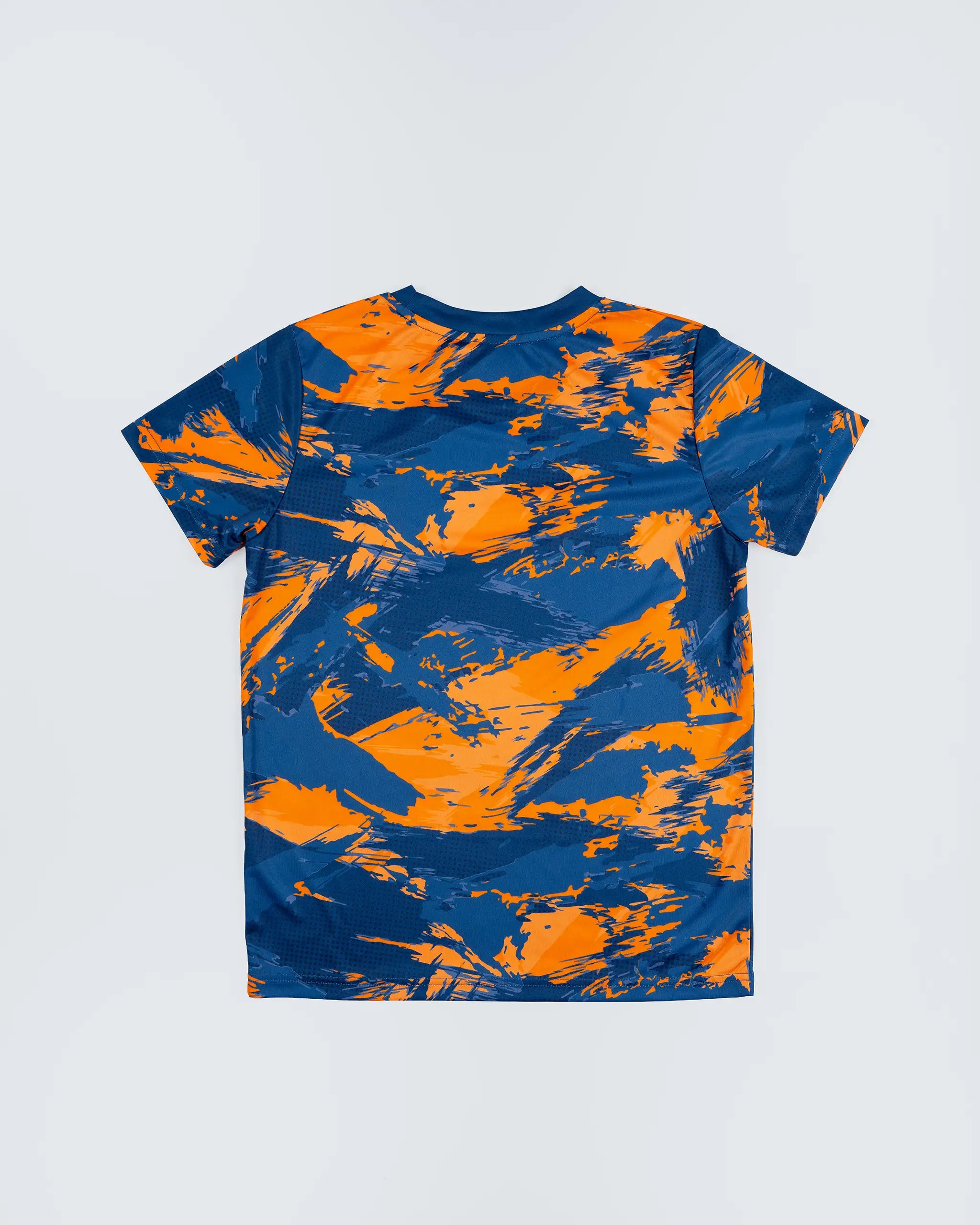 Newcastle United Kids' Navy & Orange Camo T-Shirt