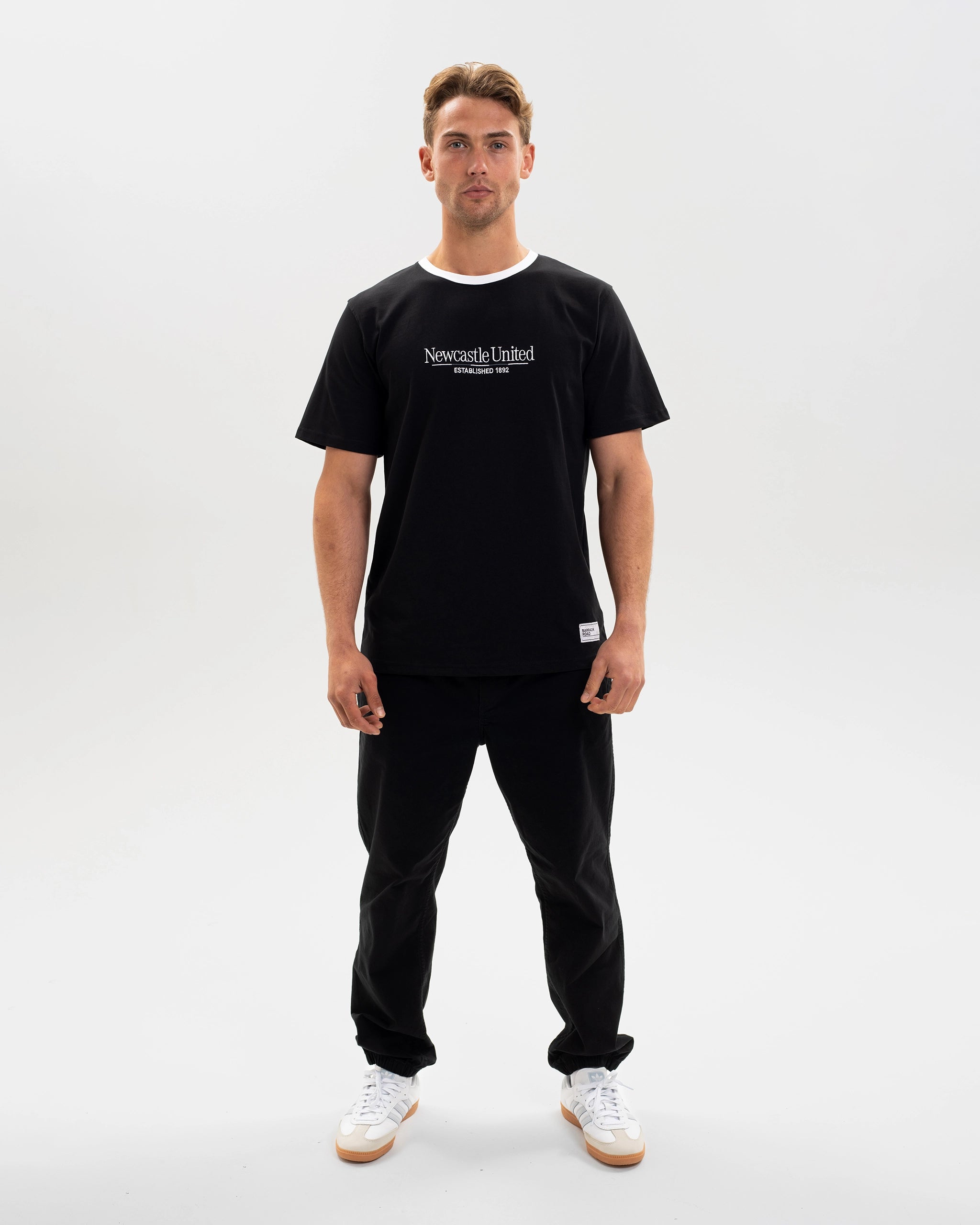 Newcastle United St. James' Park Black Graphic T-Shirt