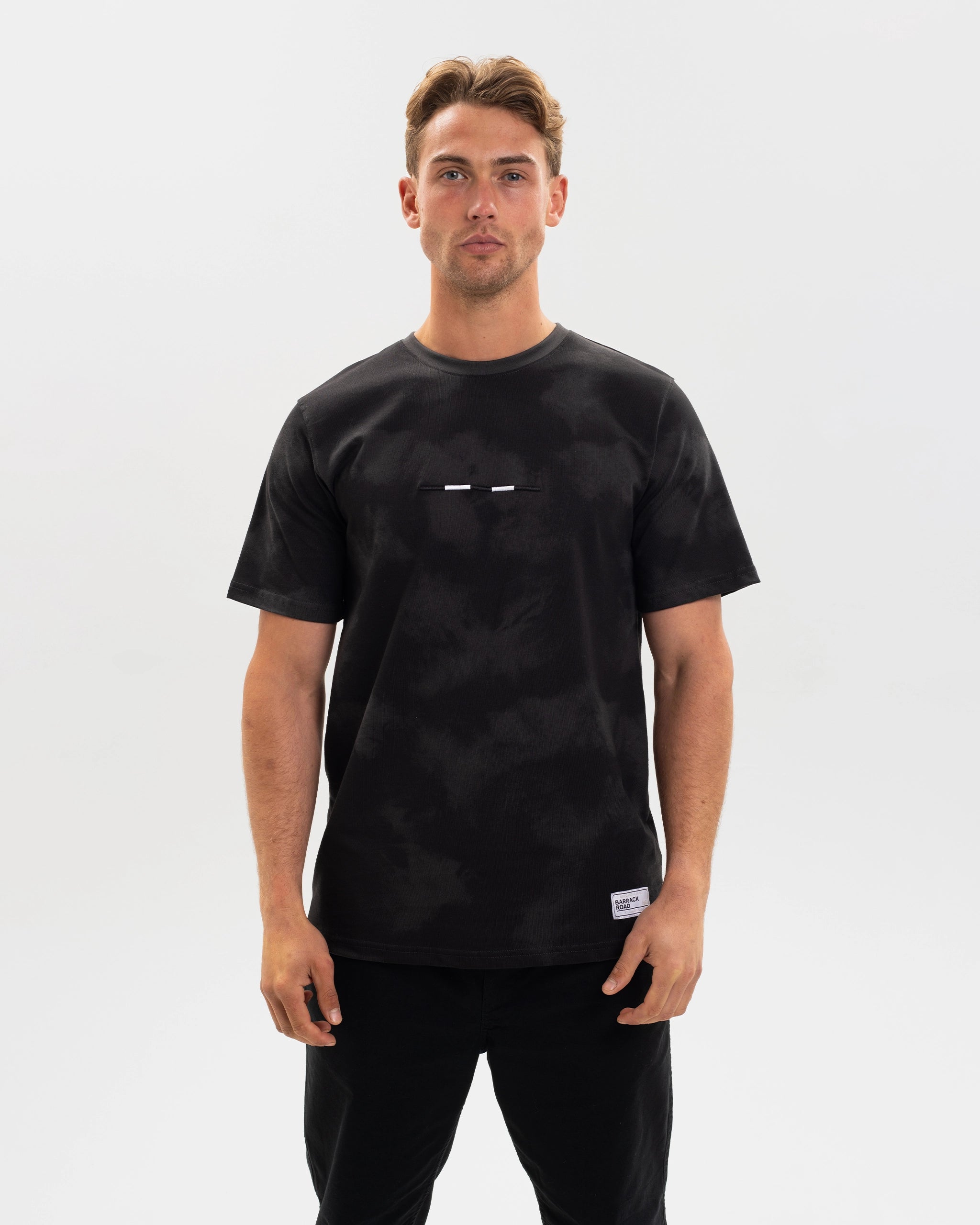 Newcastle United Graphic Charcoal Washed T-Shirt