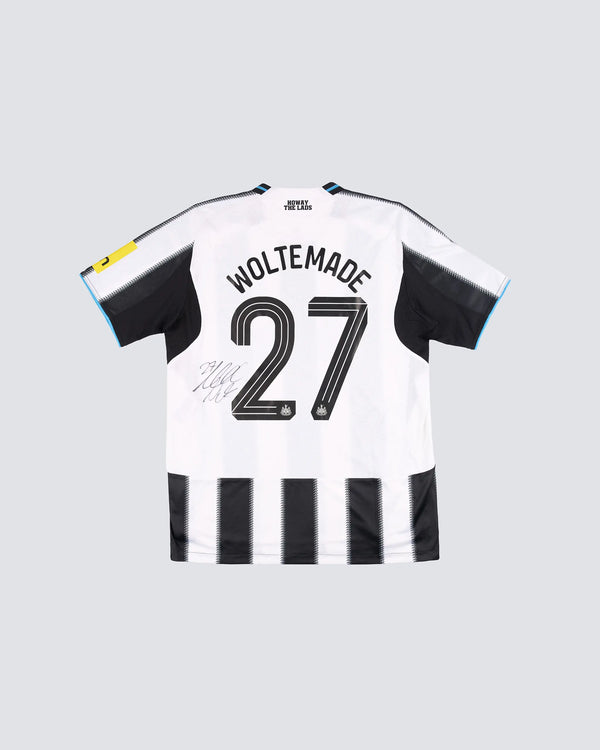 Newcastle United WOLTEMADE 25/26 Boxed Signed Home Shirt