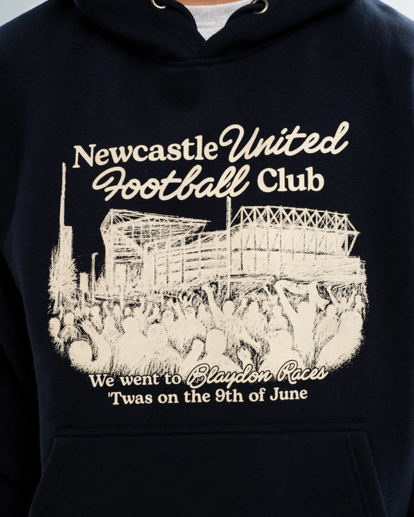 Newcastle United Men's Blaydon Races Navy Hoodie