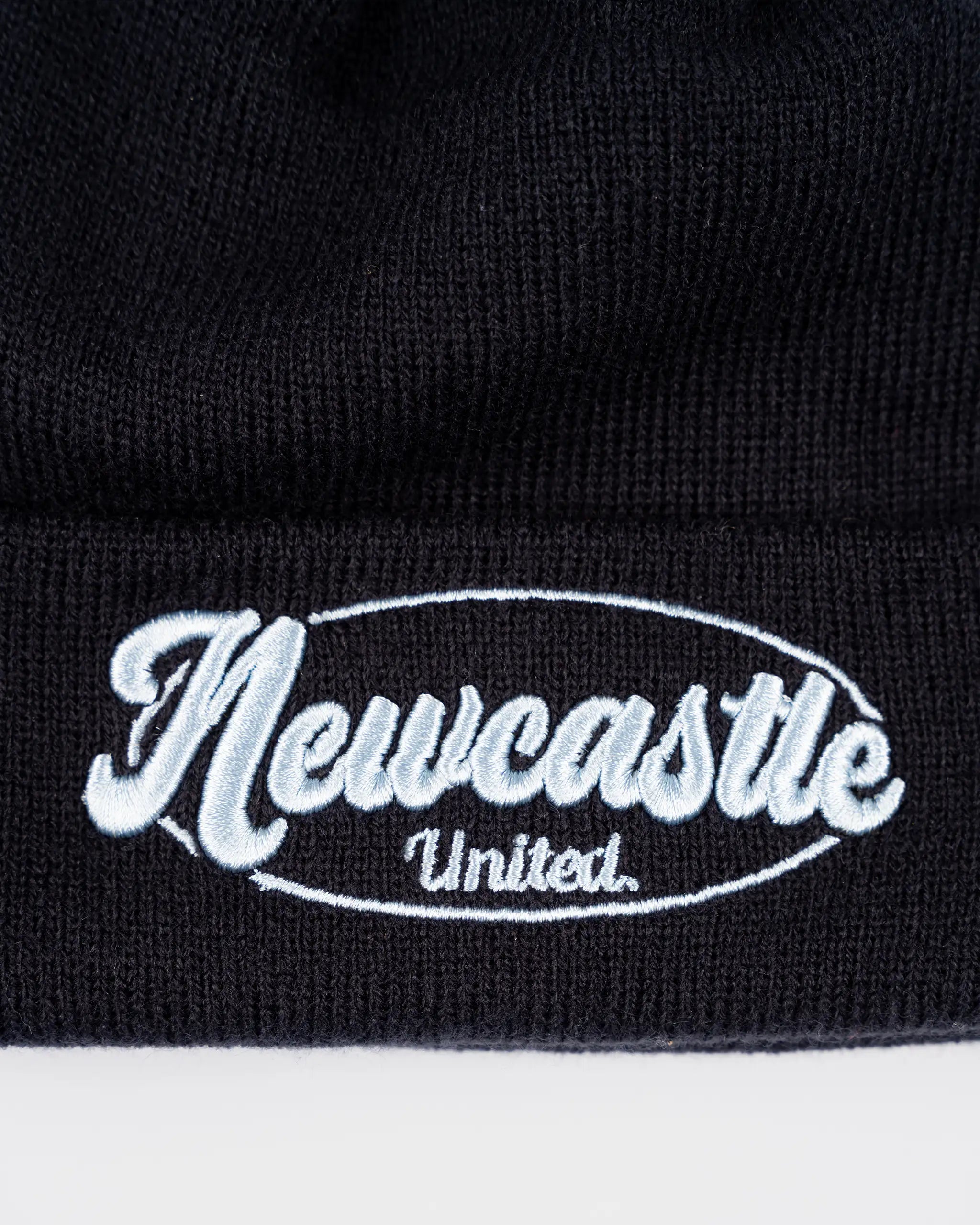Newcastle United New Era Kids' Seasonal Navy Cuff Beanie