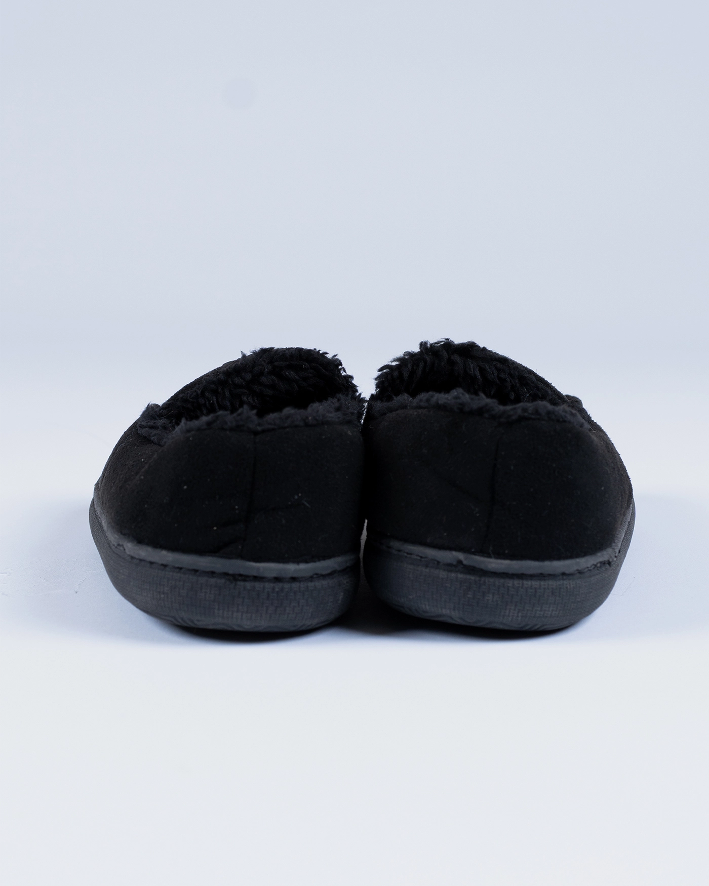 Newcastle United Kids' Black Fleece Lined Slippers