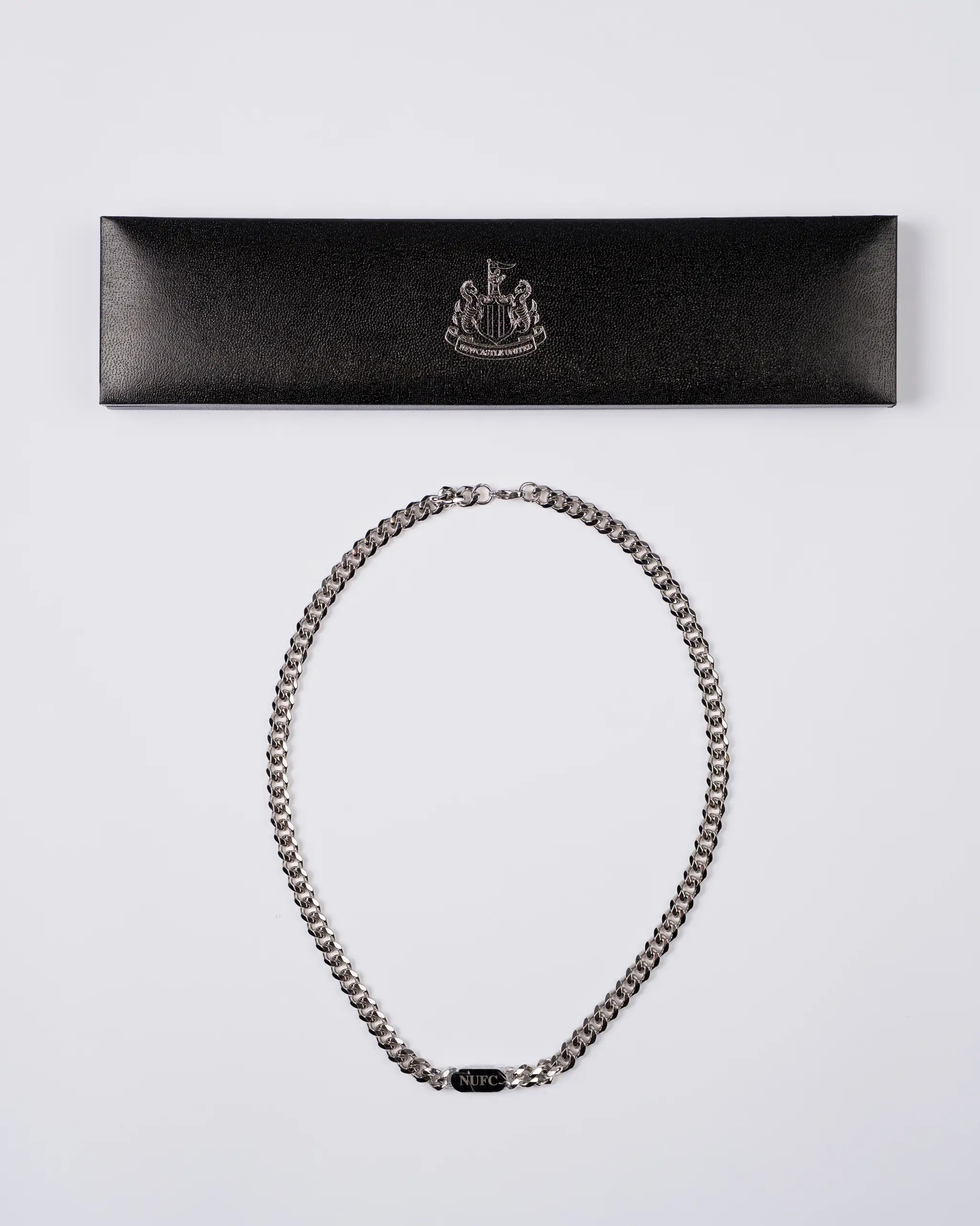 Newcastle United Stainless Steel Chunky NUFC Necklace