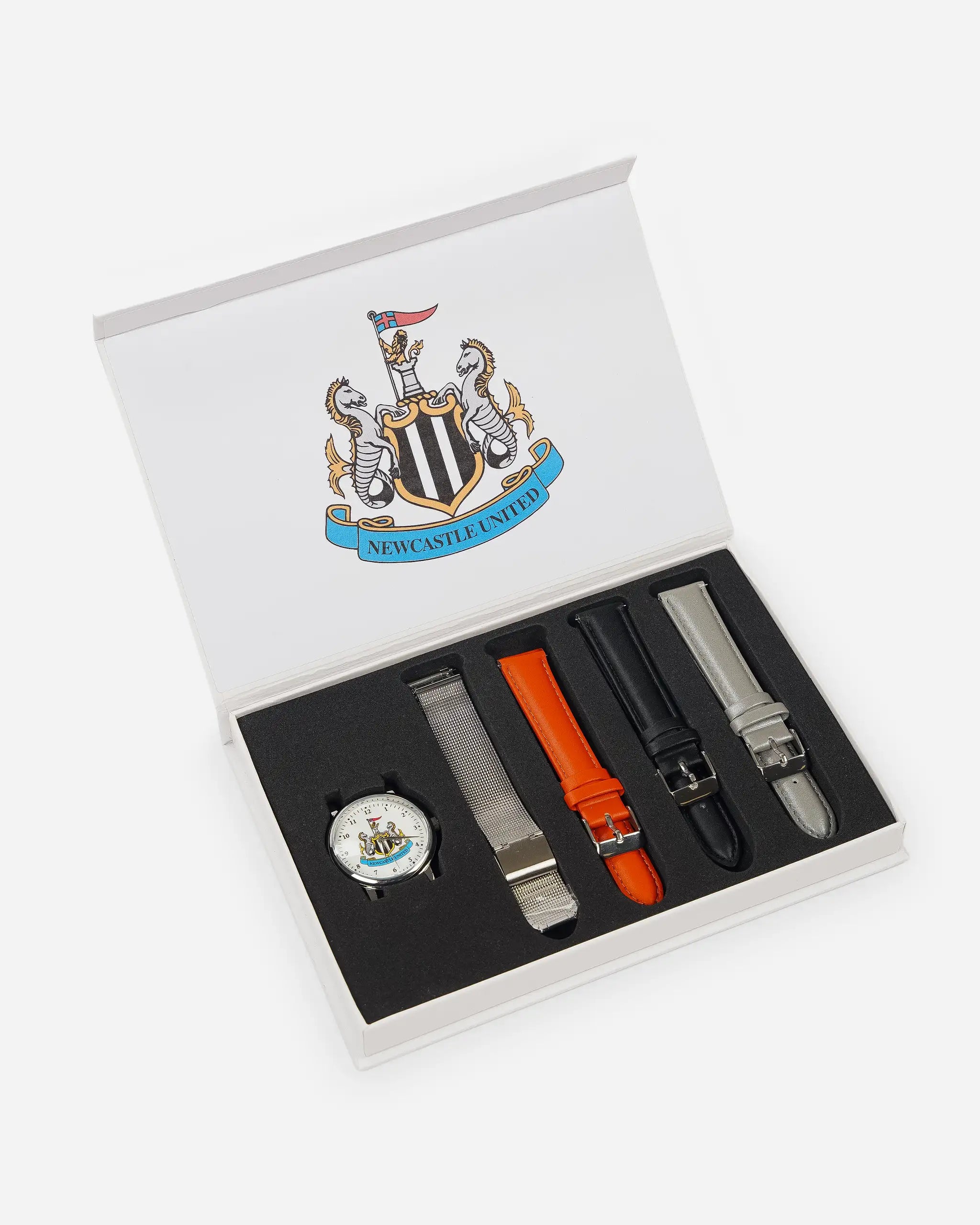 Newcastle United Silver Watch with Interchangable Straps