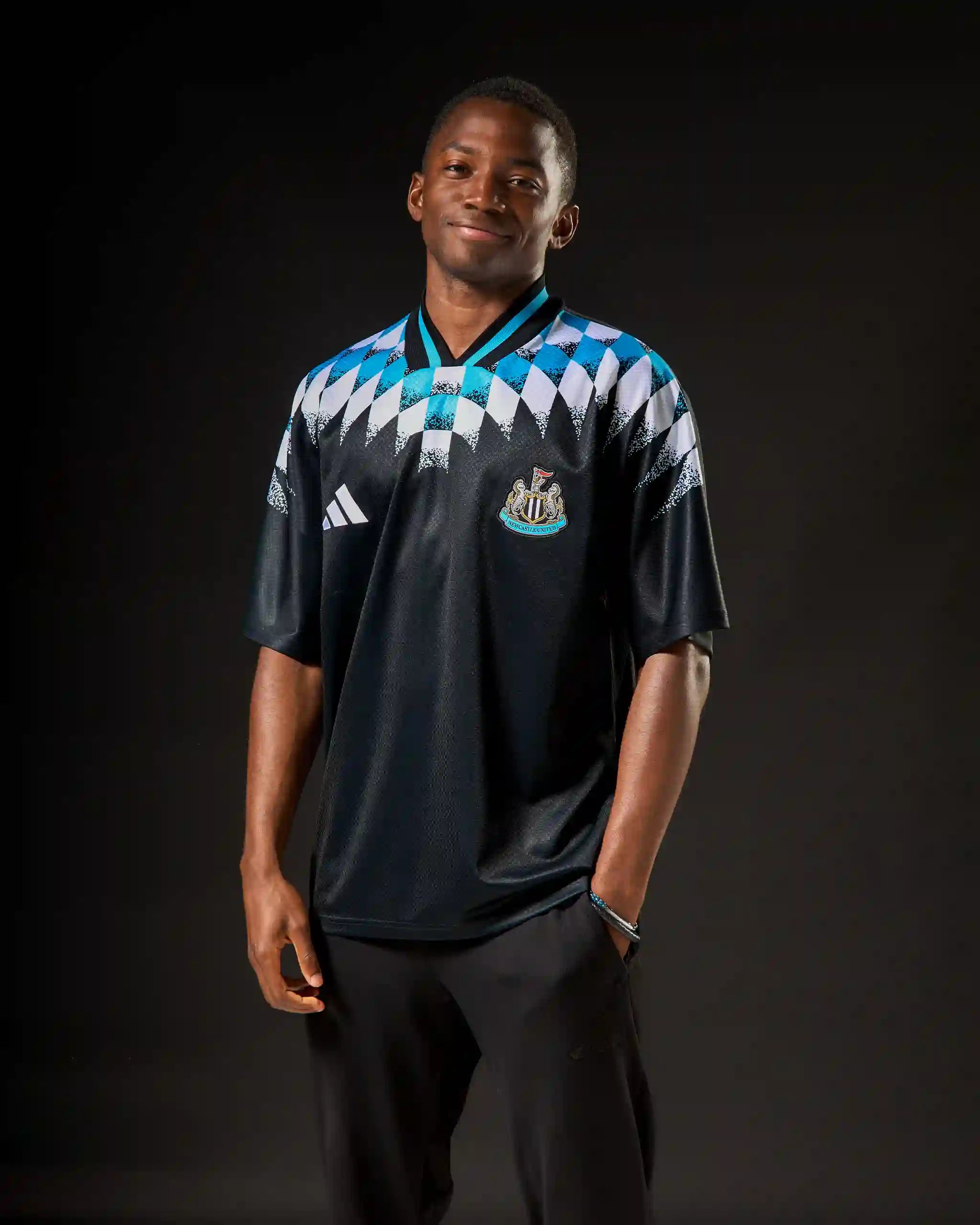 Newcastle United adidas Black Stadium Jersey