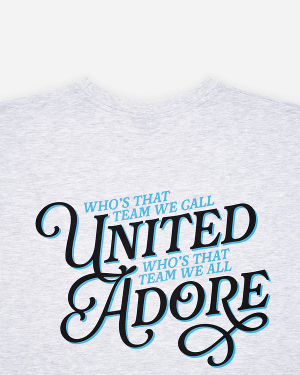 Newcastle United Men's Grey NUFC Adore Graphic T-Shirt
