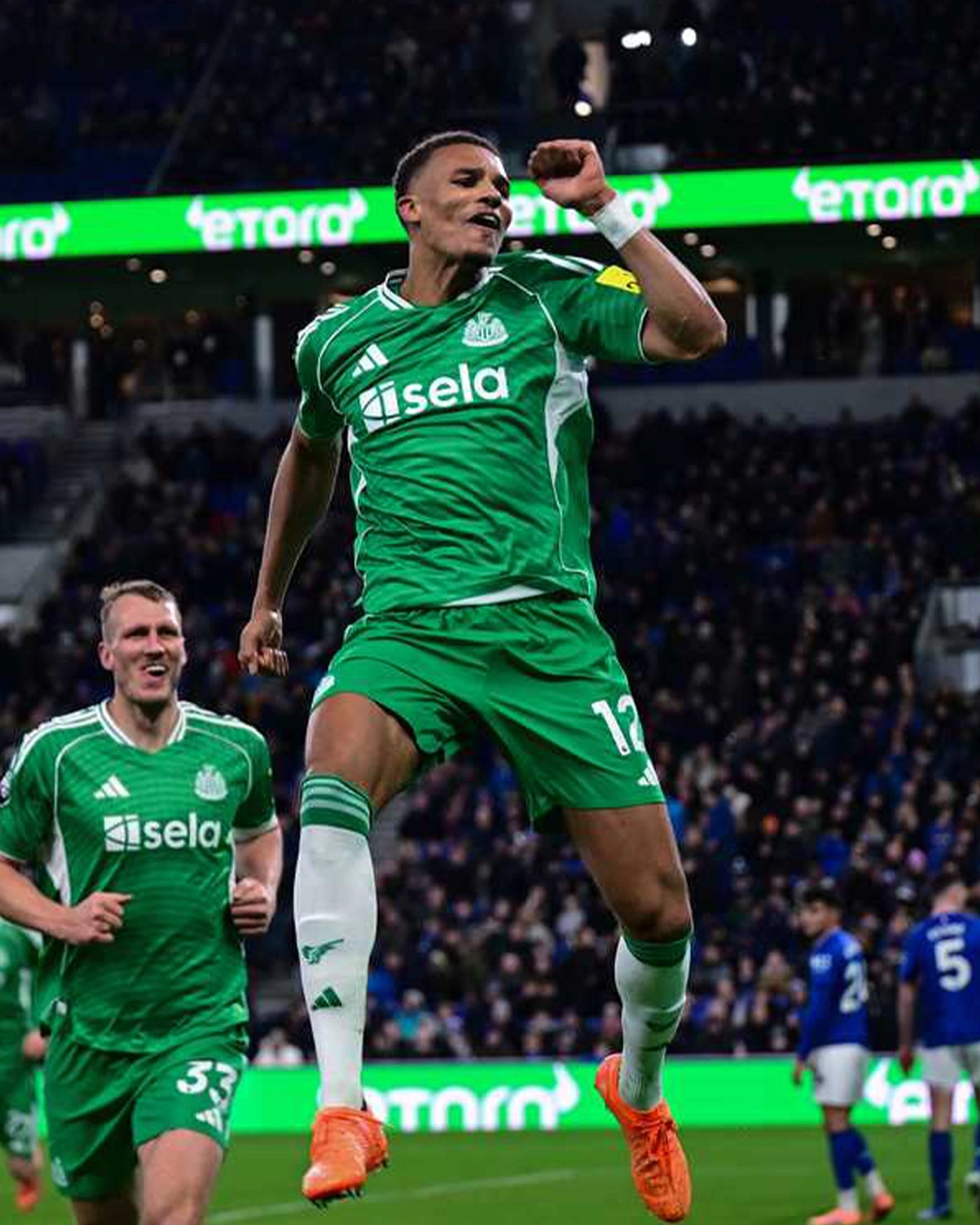 Newcastle United THIAW 25/26 Match Worn Shirt - Everton (A)