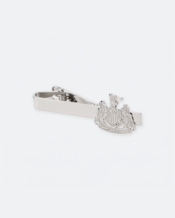Newcastle United Silver Plated Crest Tie Clip