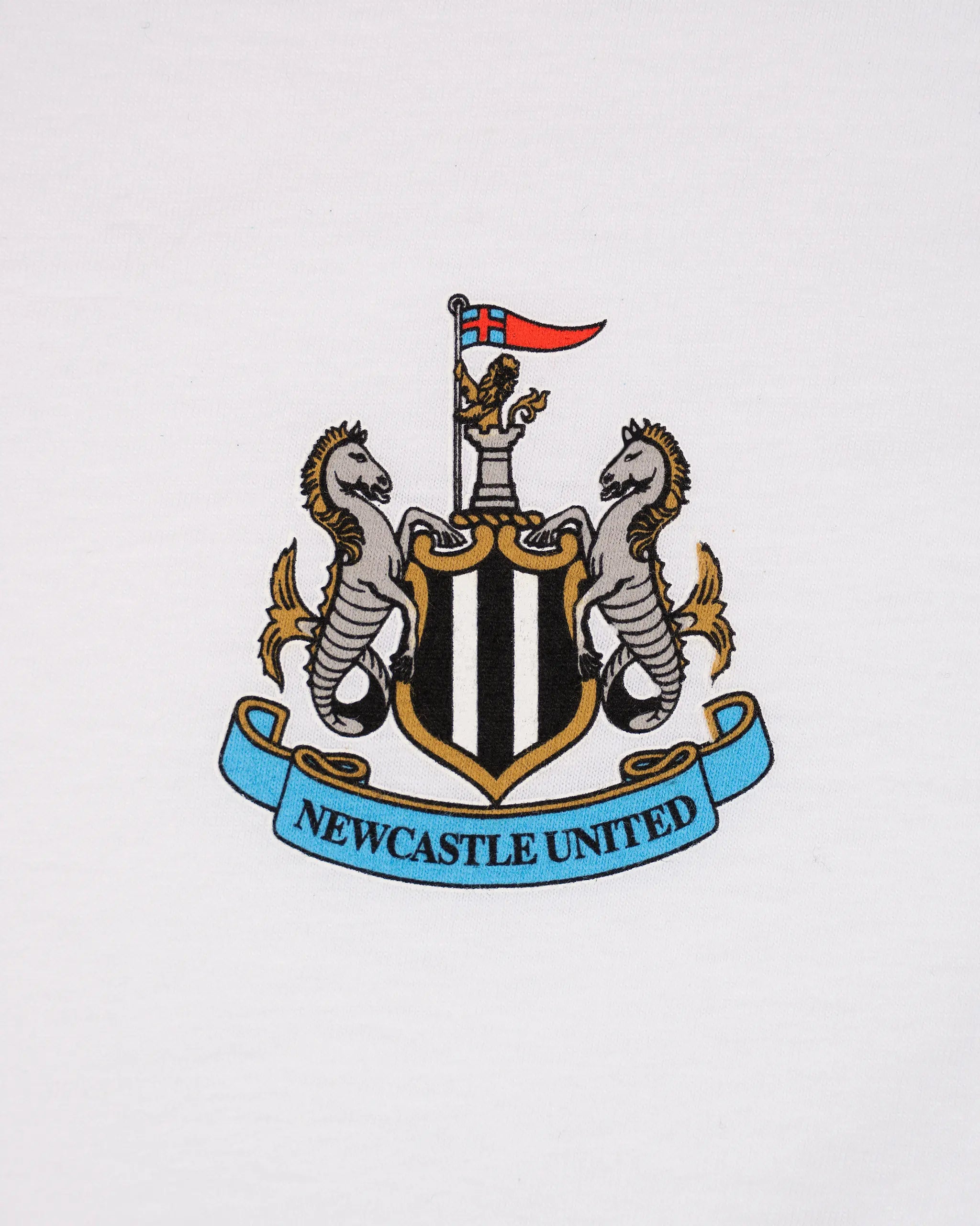 Newcastle United Champions League 25/26 White T-Shirt