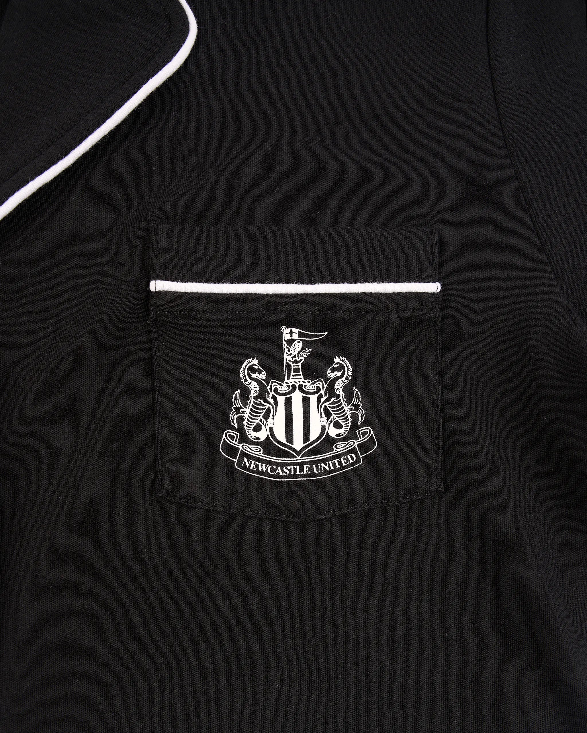Newcastle United Women's Black Wide Leg Pyjama Set