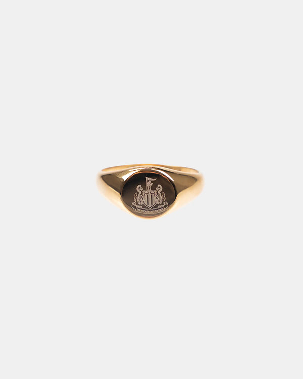 Newcastle United Gold Plated Signet ring