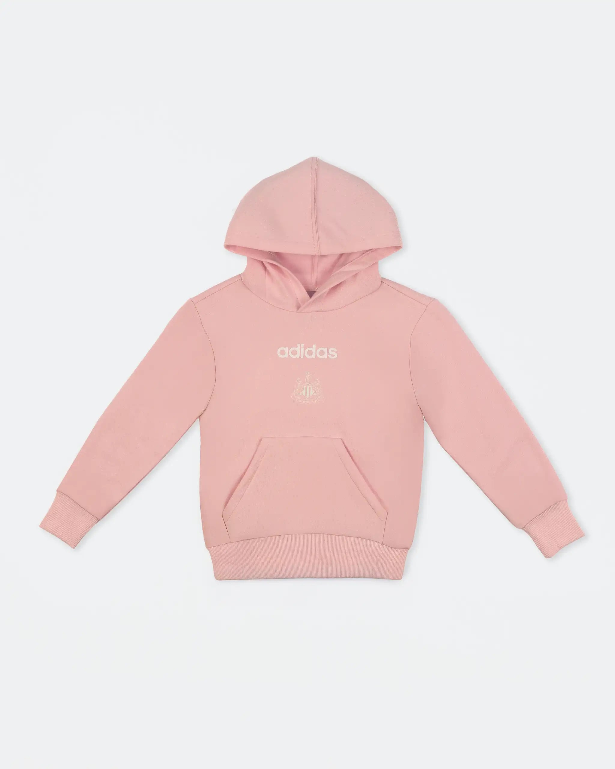 Newcastle United adidas Kids' Pink Hoodie