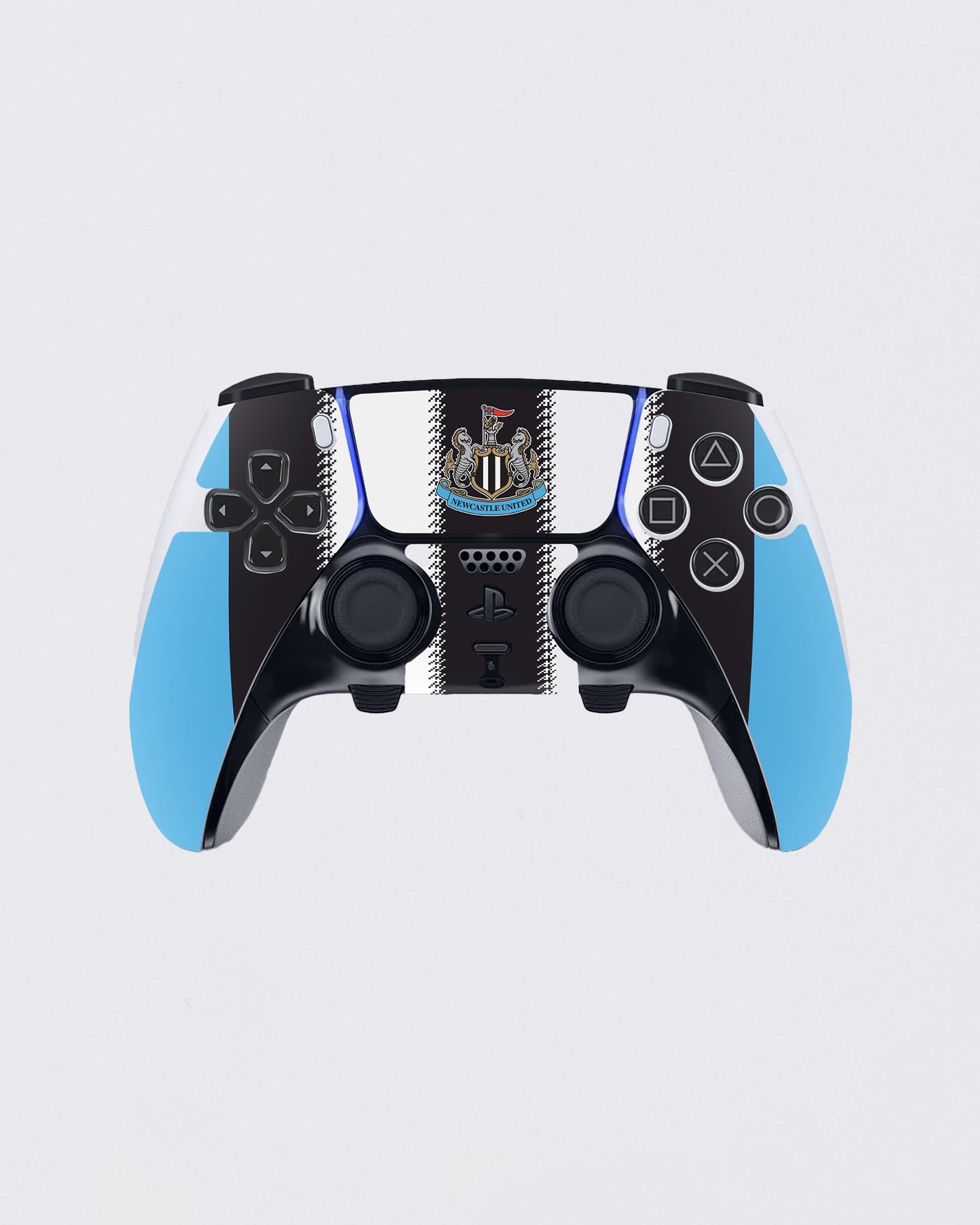Newcastle United Home Kit 25/26 Controllar Skin for PS5 DualSense Edge