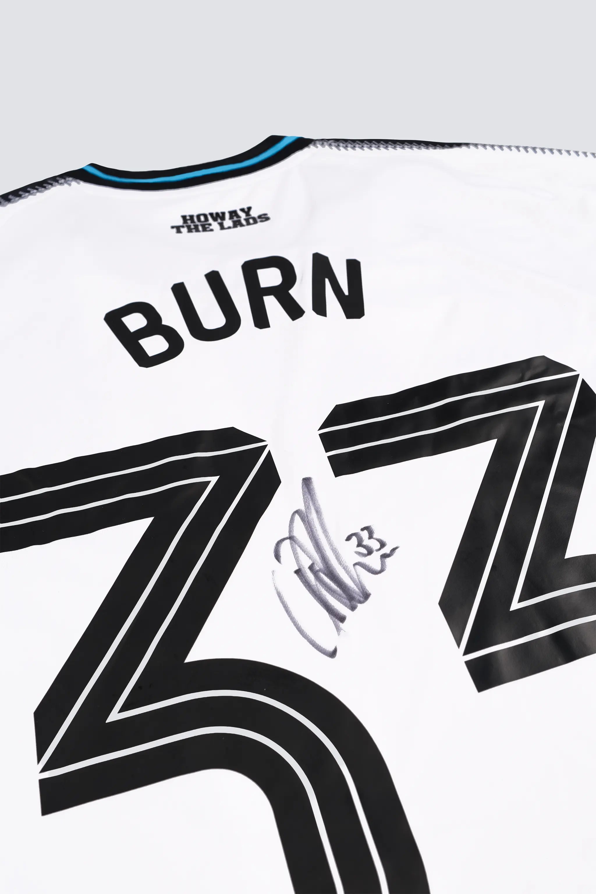 Newcastle United BURN 25/26 Boxed Signed Home Shirt