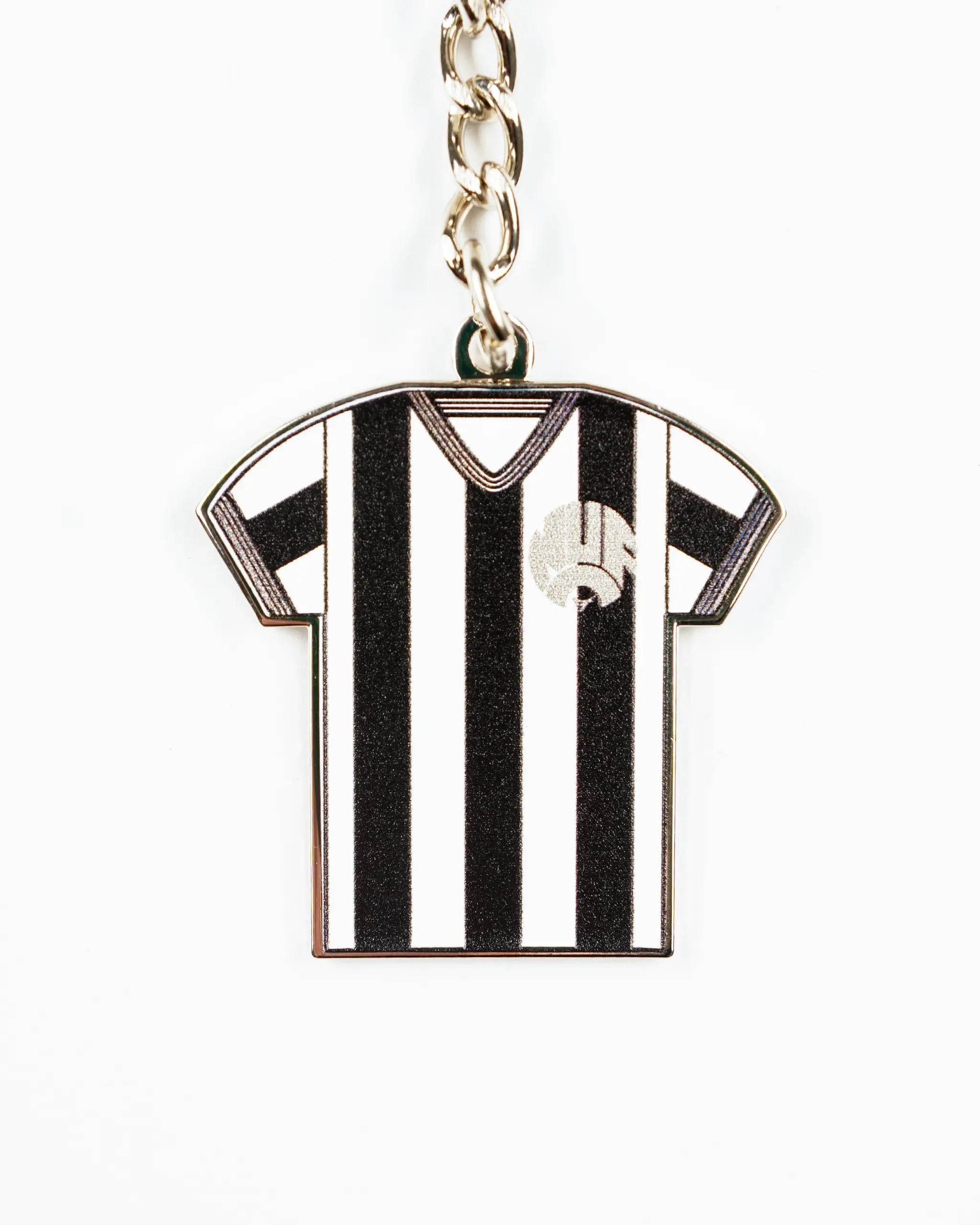 Newcastle United Retro Home Shirt Keyring