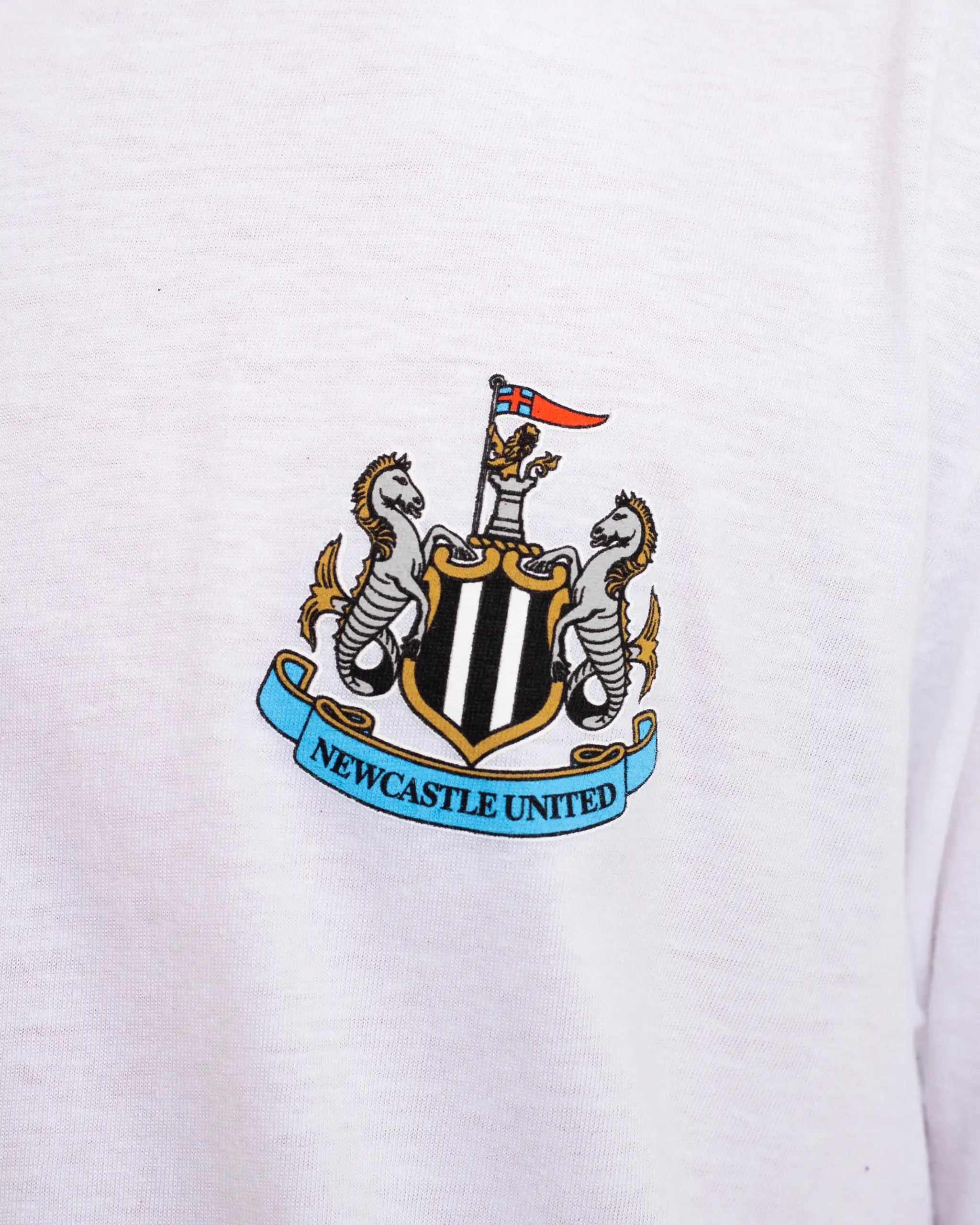 Newcastle United Champions League 25/26 White T-Shirt