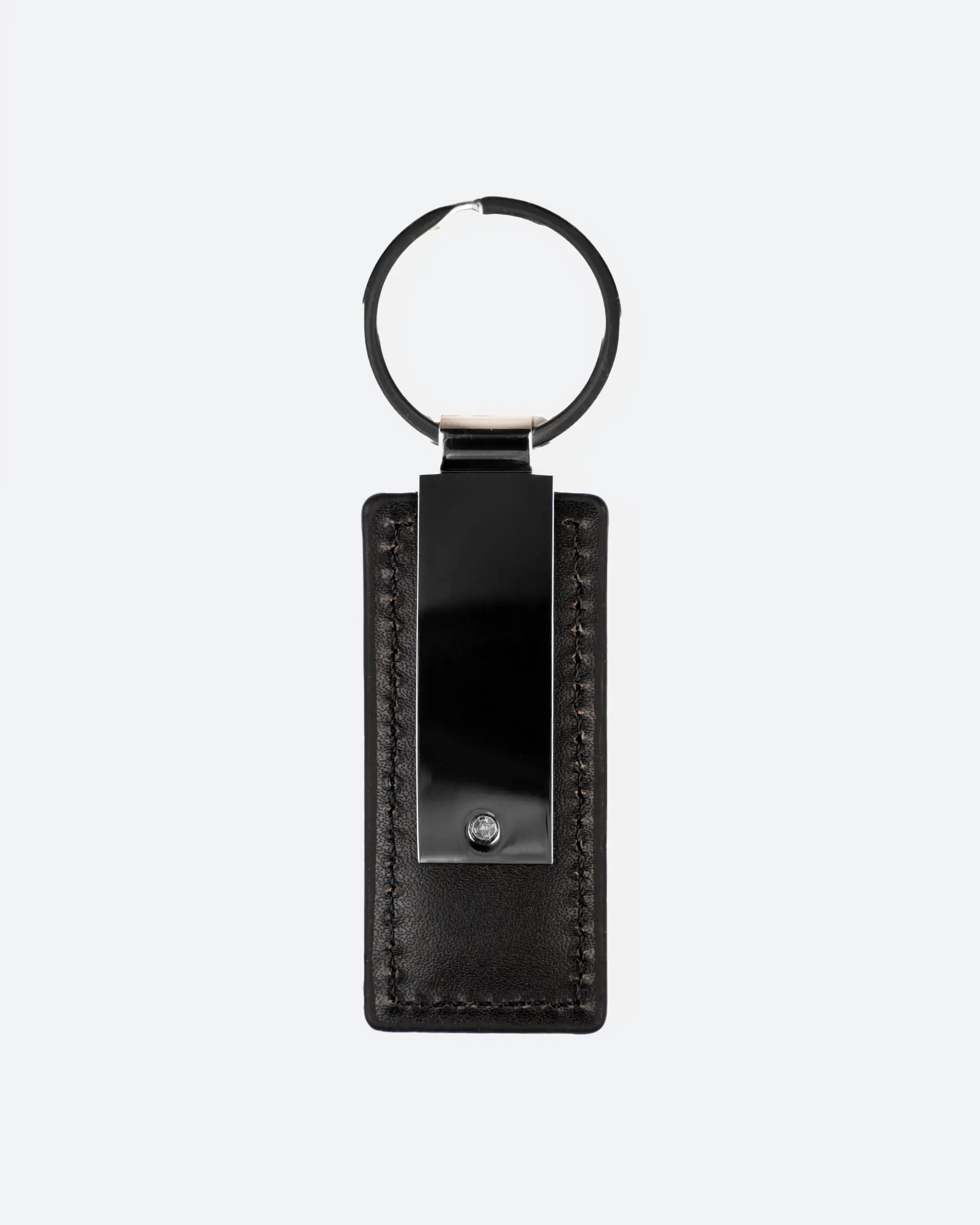 Newcastle United Retro Crest Leather Fob Keyring