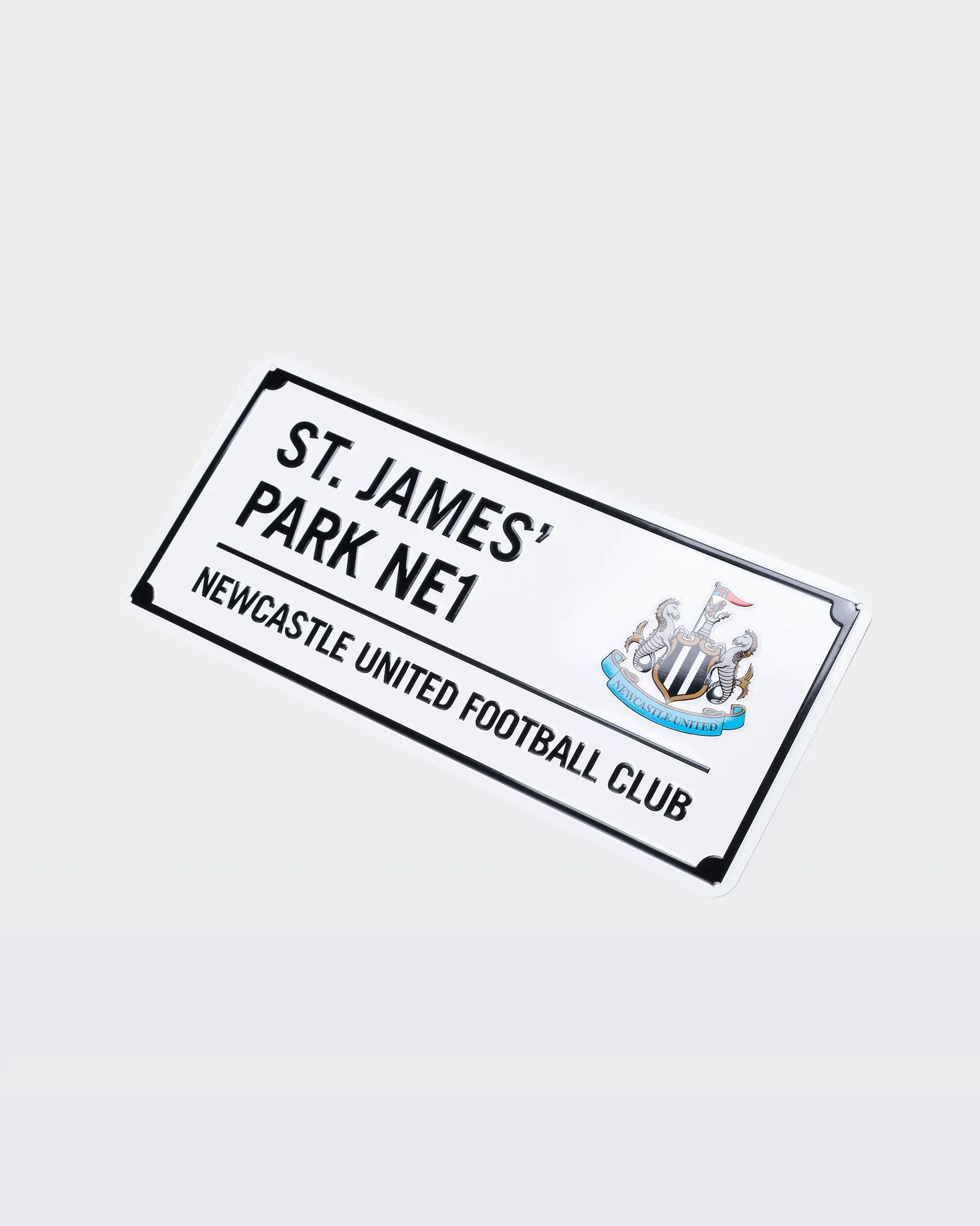 Newcastle United Classic Metal Street Sign